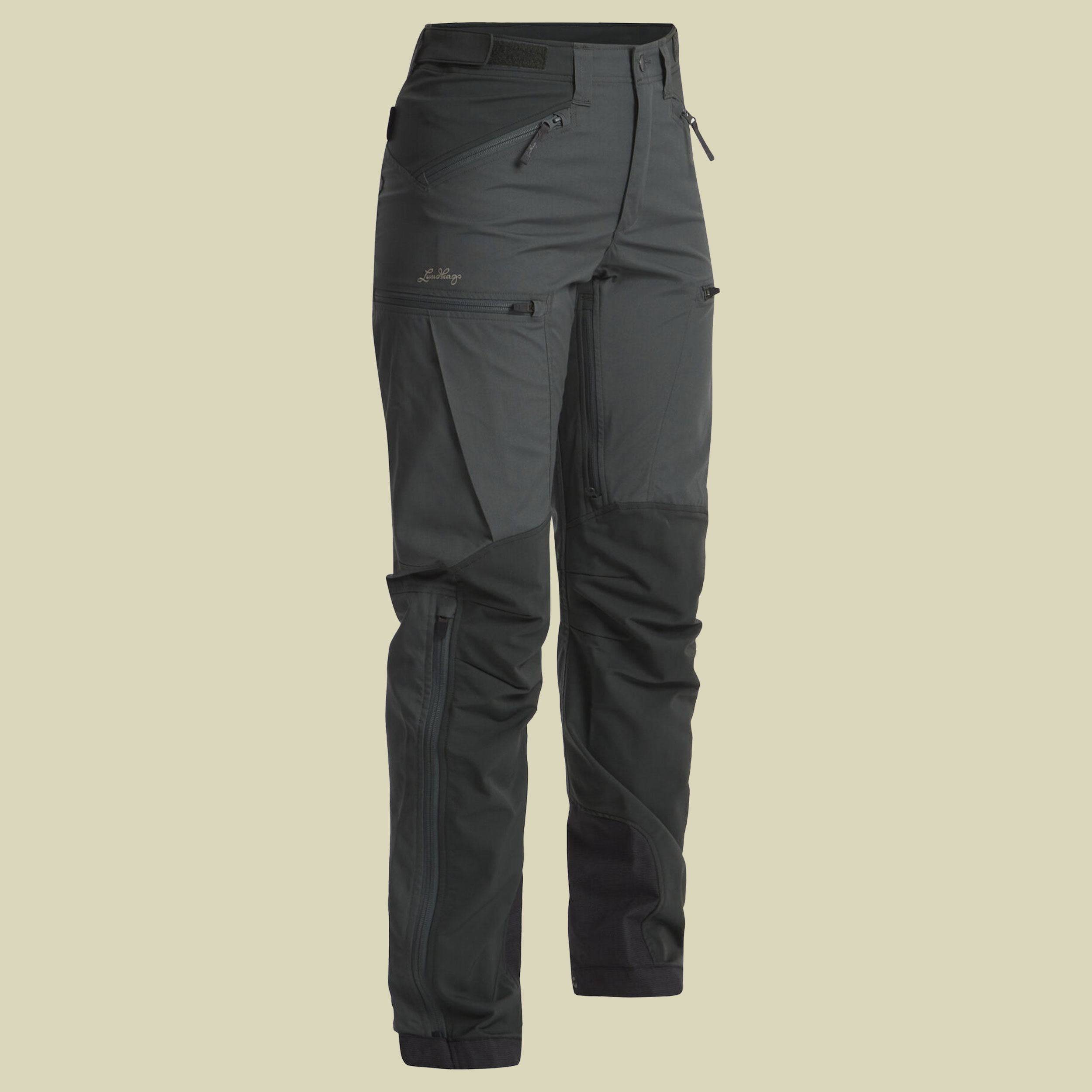 Makke High Waist Curved Pant Women Größe 44 Farbe dark agave/seaweed