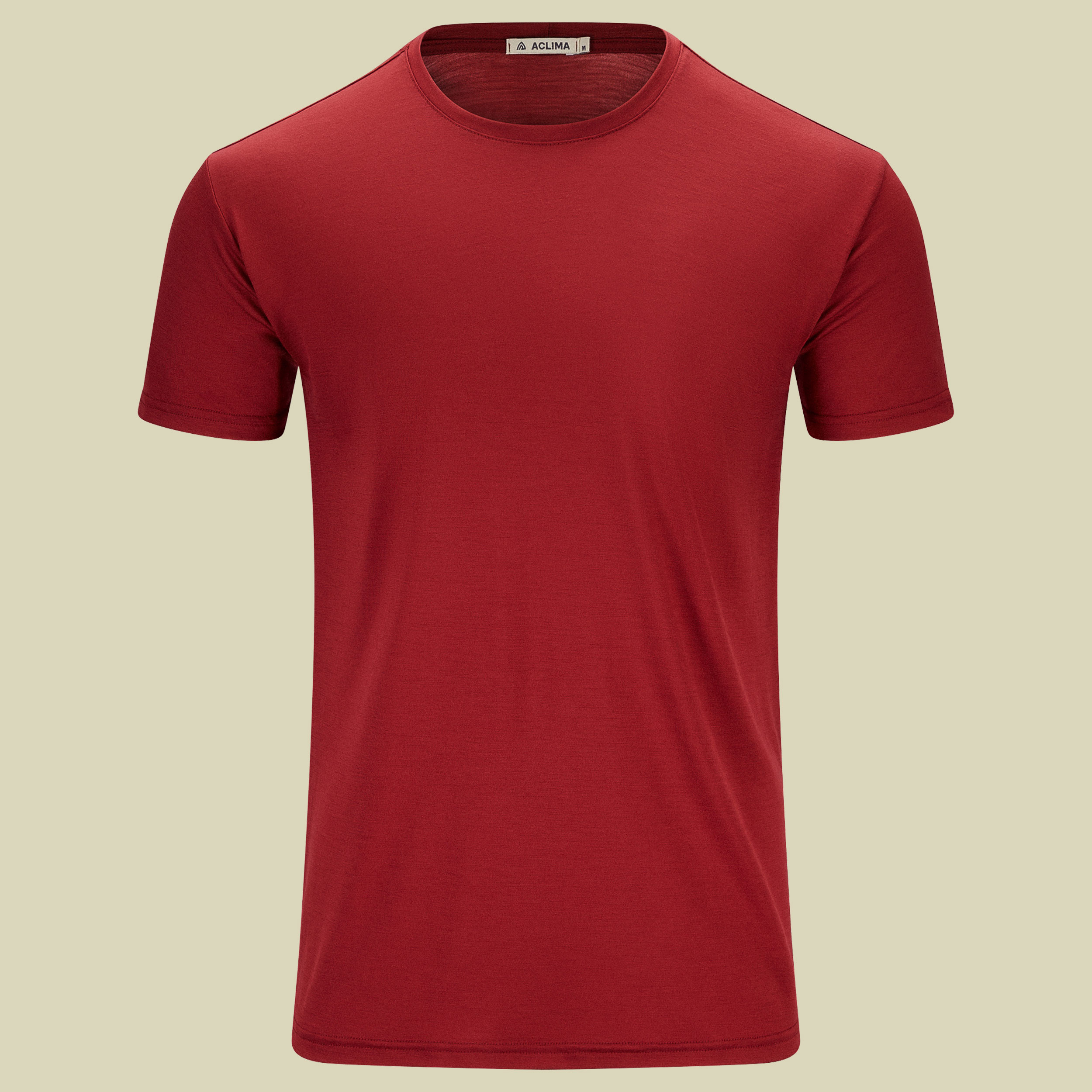 LightWool Classic Tee Men L rot   - red dahlia