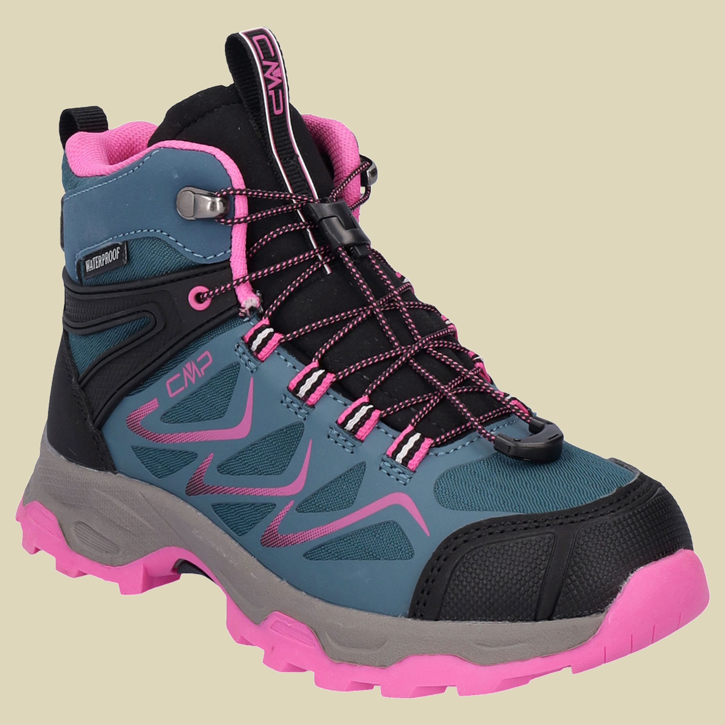 Kids Byne Mid WP Outdoor Shoes Größe 29 Farbe 22LM lake-purple fluo