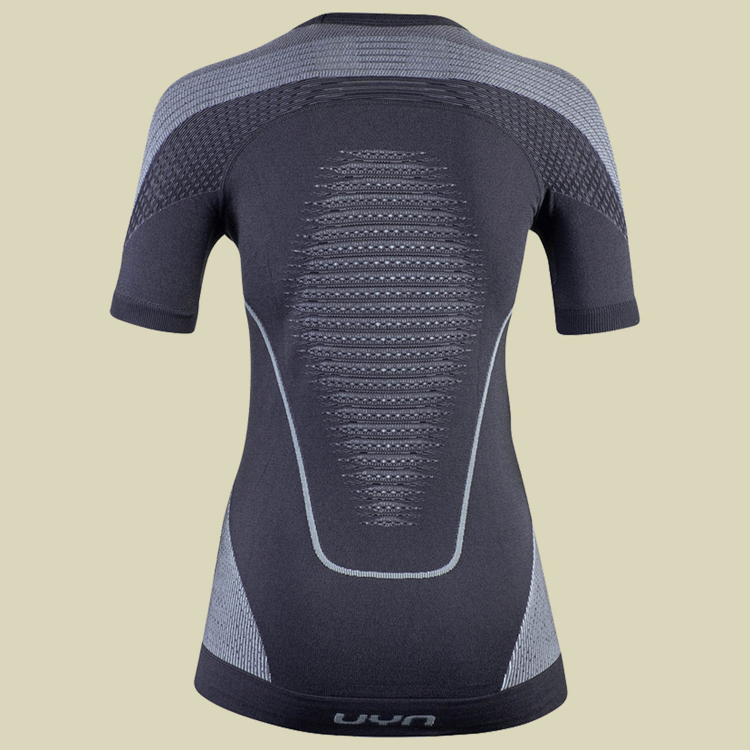 Evolutyon UW Shirt SH_SL Women Größe S-M Farbe charcoal/white/light grey