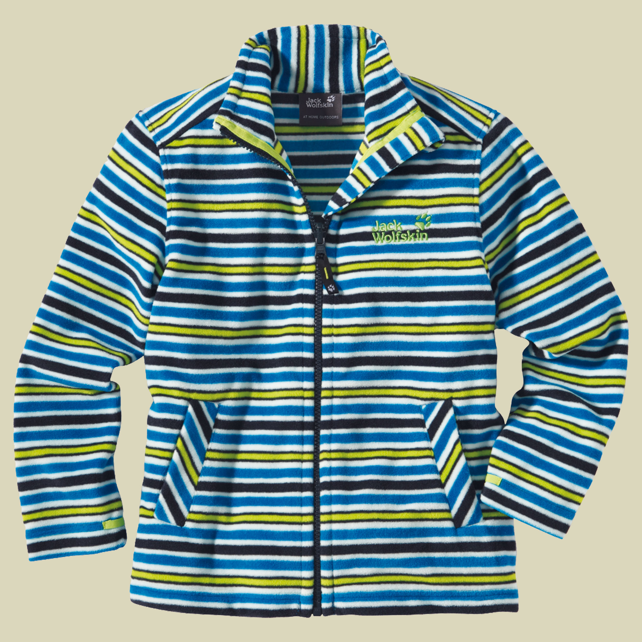 Kids Chipmunk Jacket Größe 116 Farbe electric blue stripes
