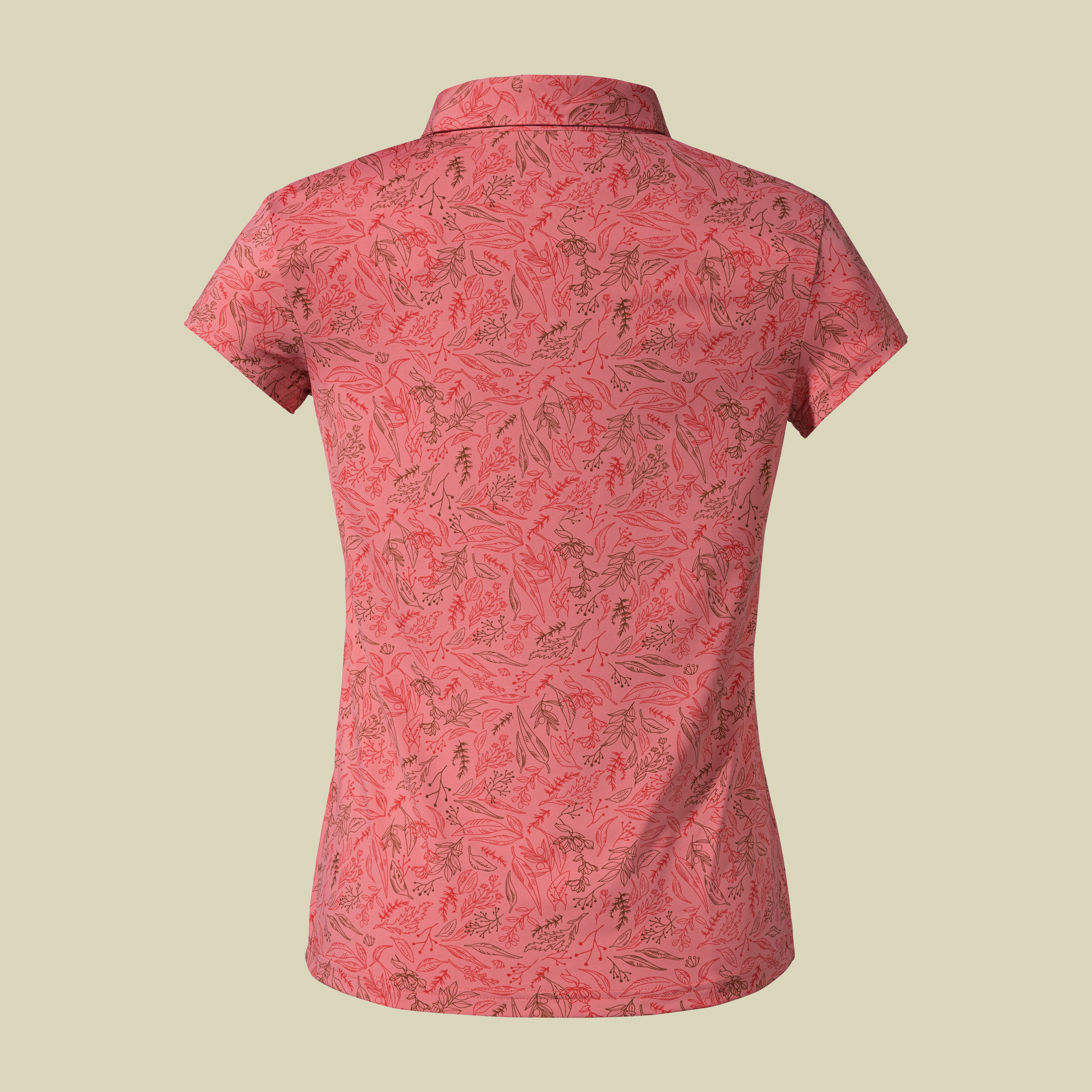 Polo Shirt Sternplatte L Women 40 rot - clasping rose
