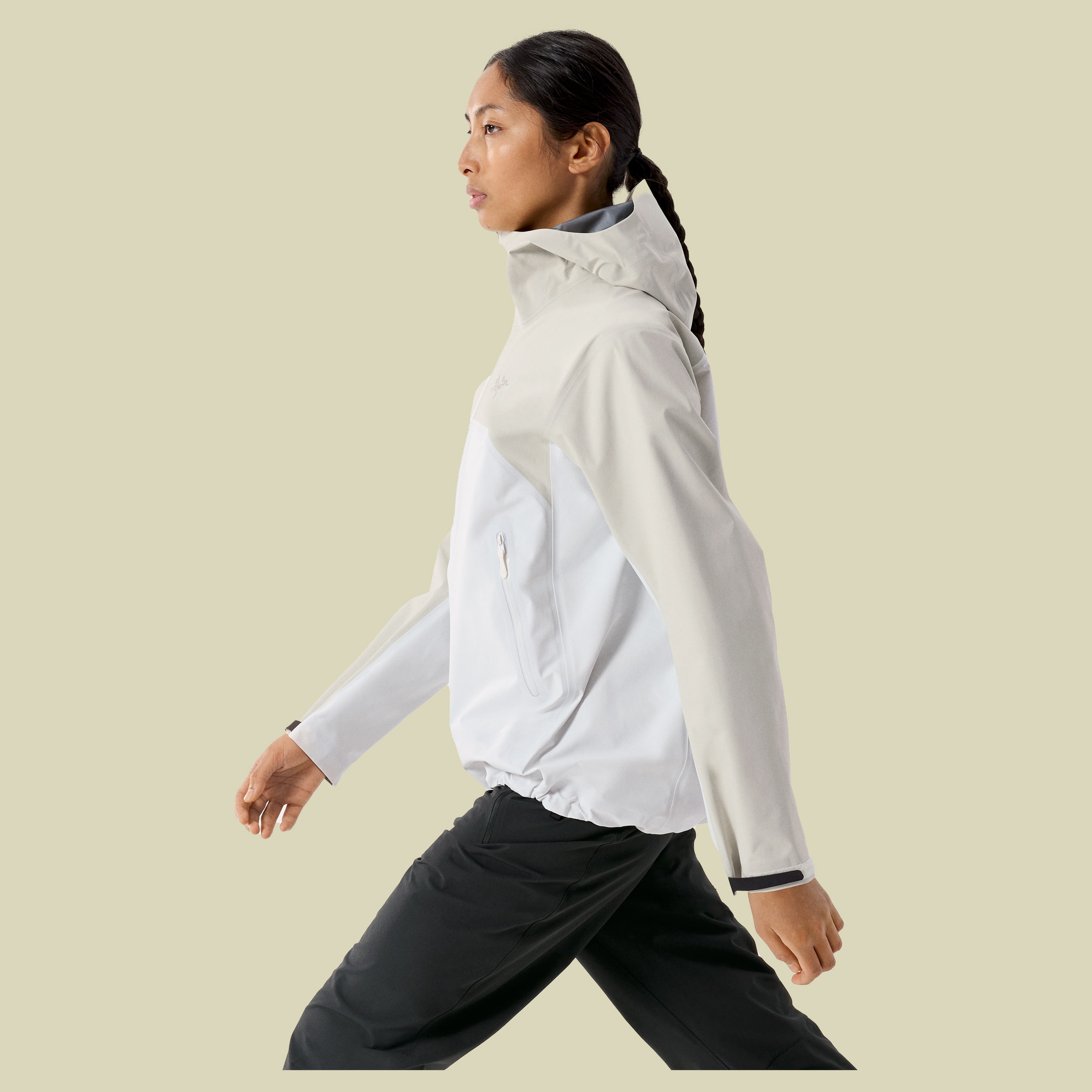 Beta Jacket Women S grau II - sea salt/arctic silk