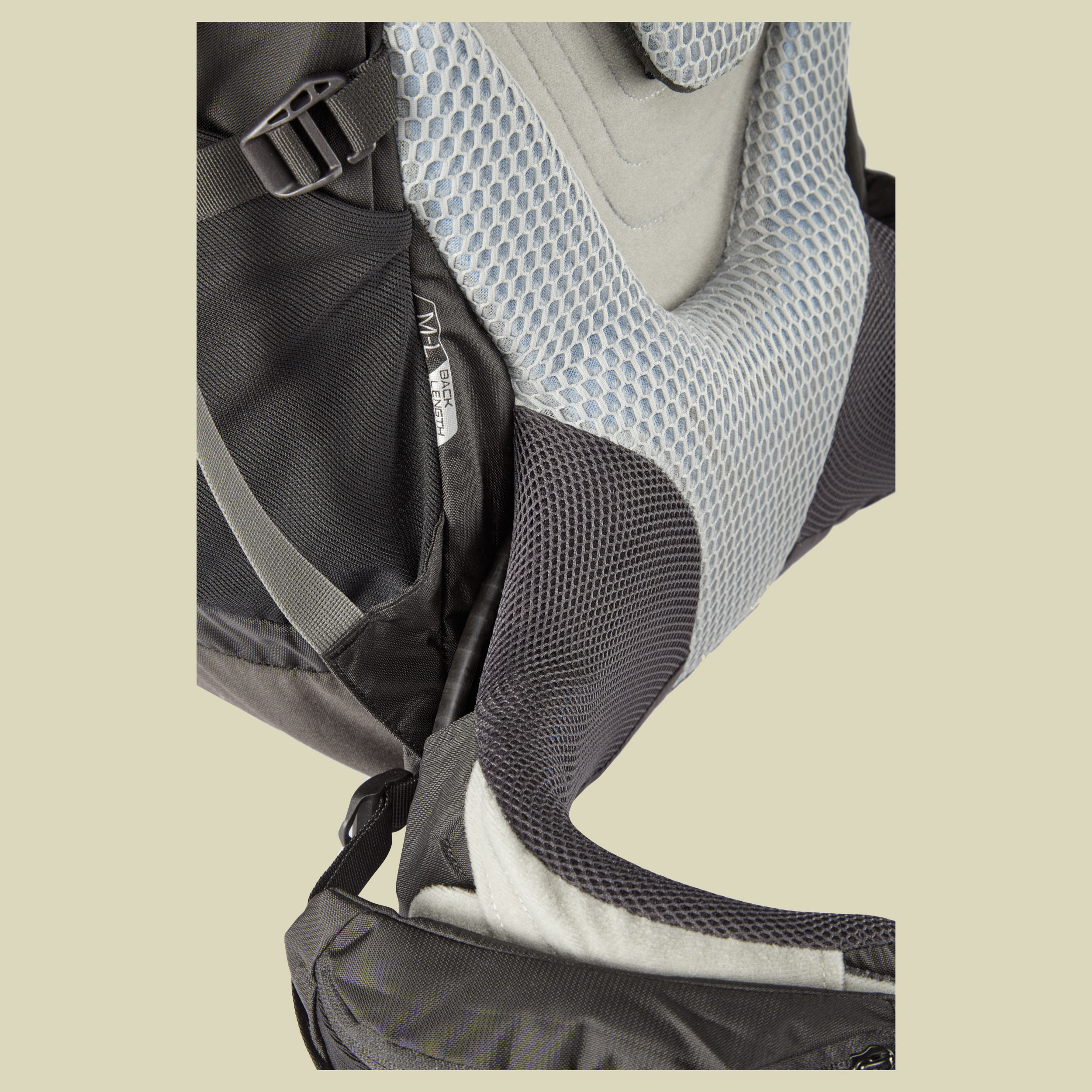 Cerro Torre 65:85 Volumen:65+20L/ Rückenlänge:48-58cm Farbe:black/greyhound