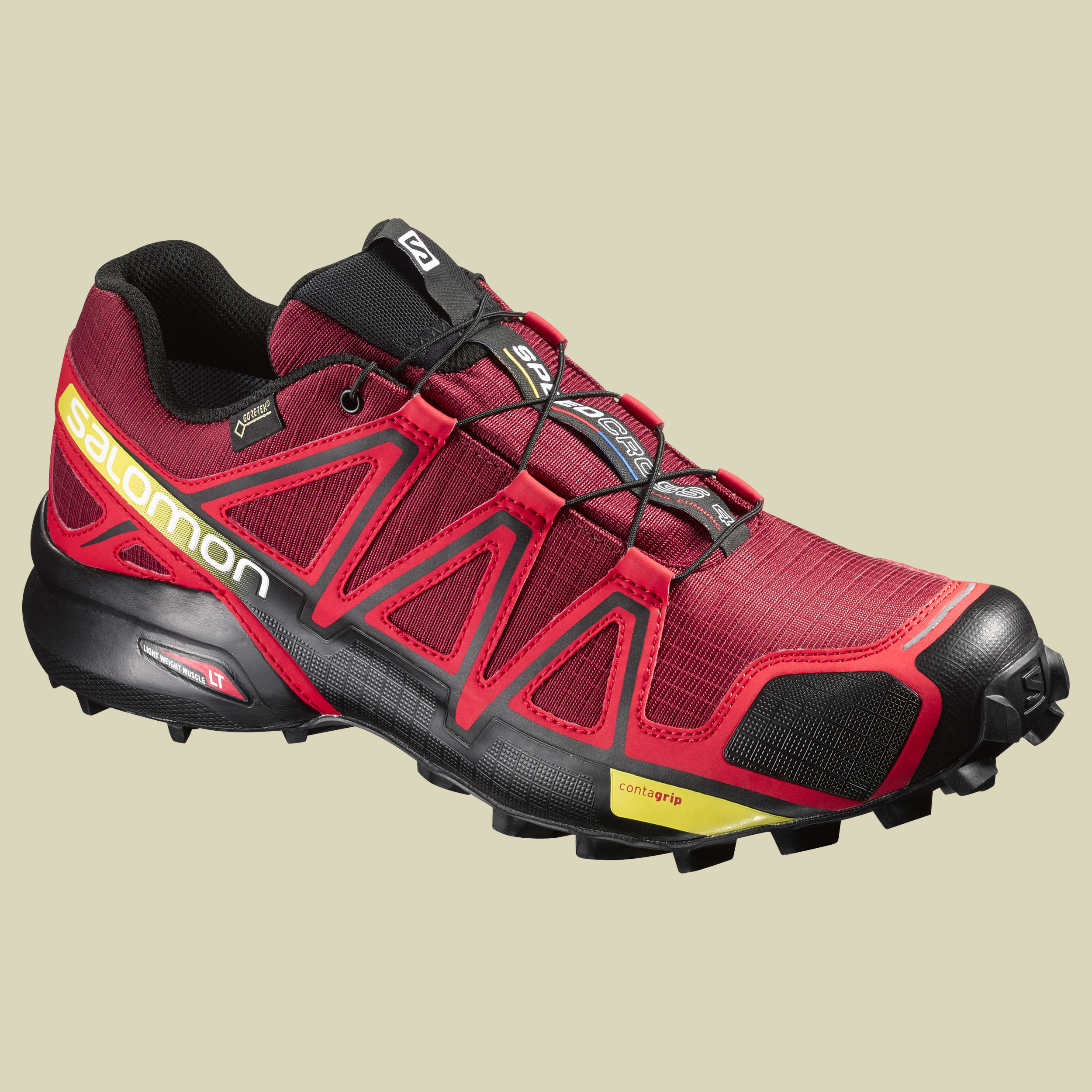 Speedcross 4 GTX Men Größe UK 7,5 Farbe brique-x/radiant red/black