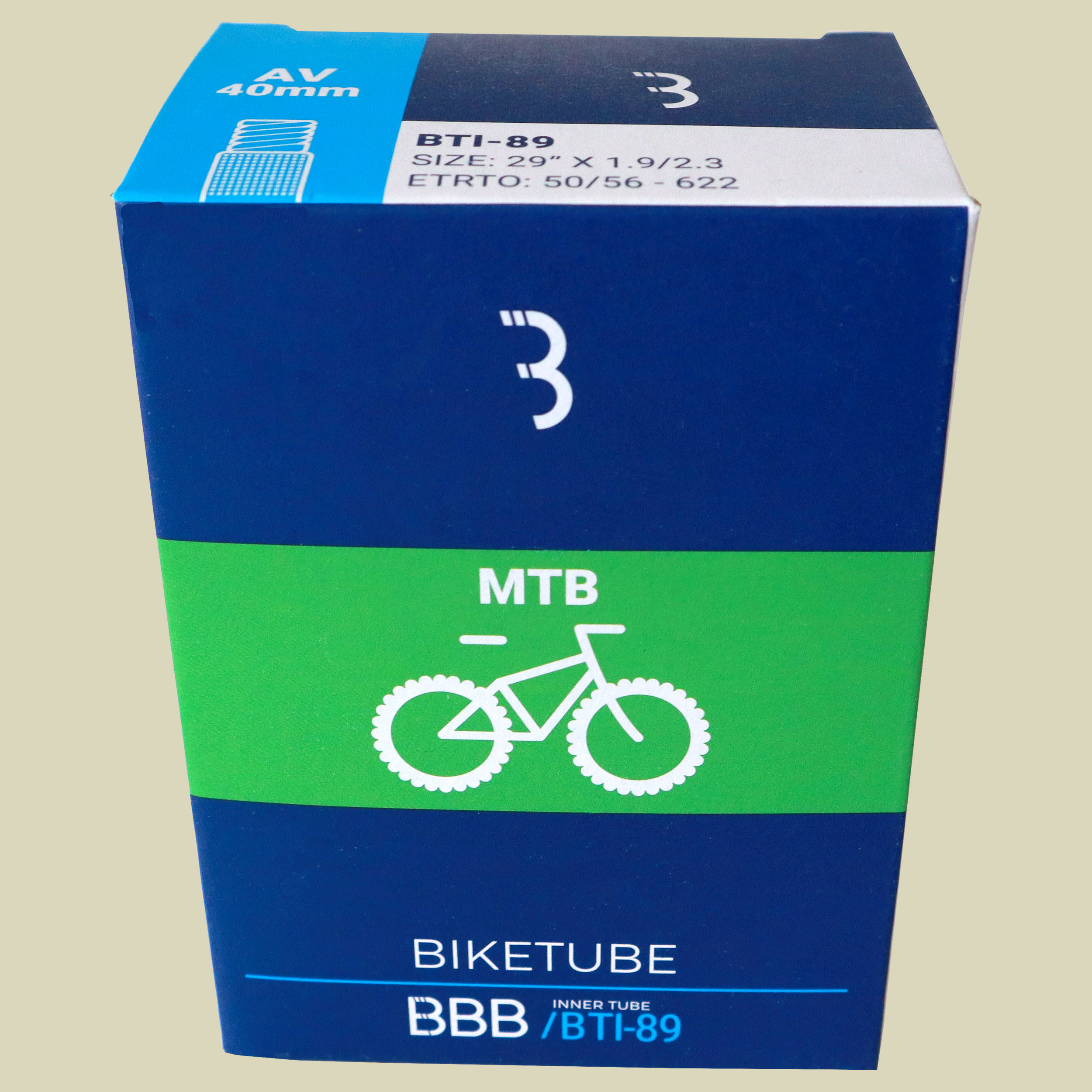 BTI-89 BikeTube 29  AV40 29" x 1.9/2.3