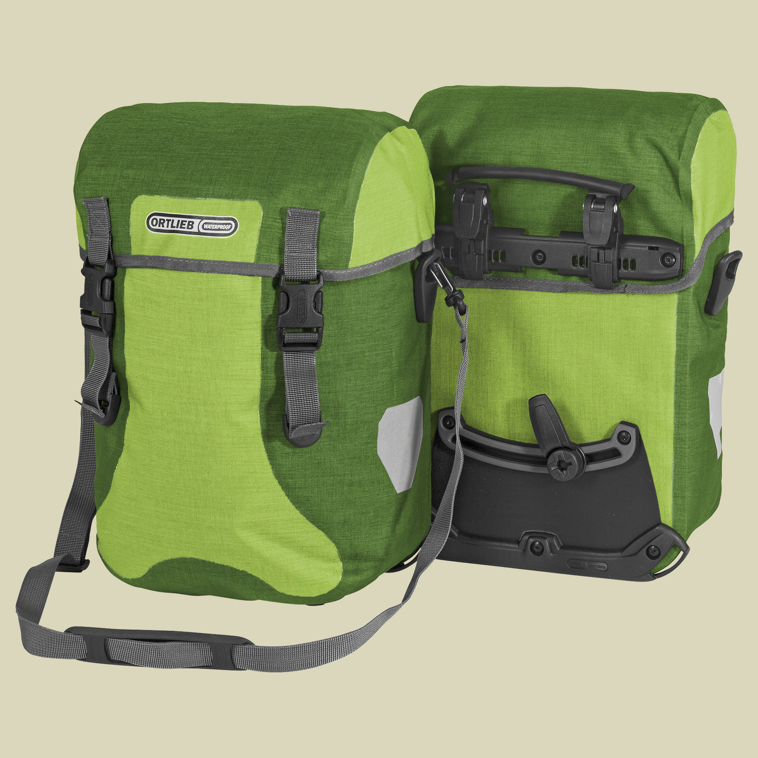 Sport-Packer Plus (Paar) Volumen 30 Farbe limone-moosgrün