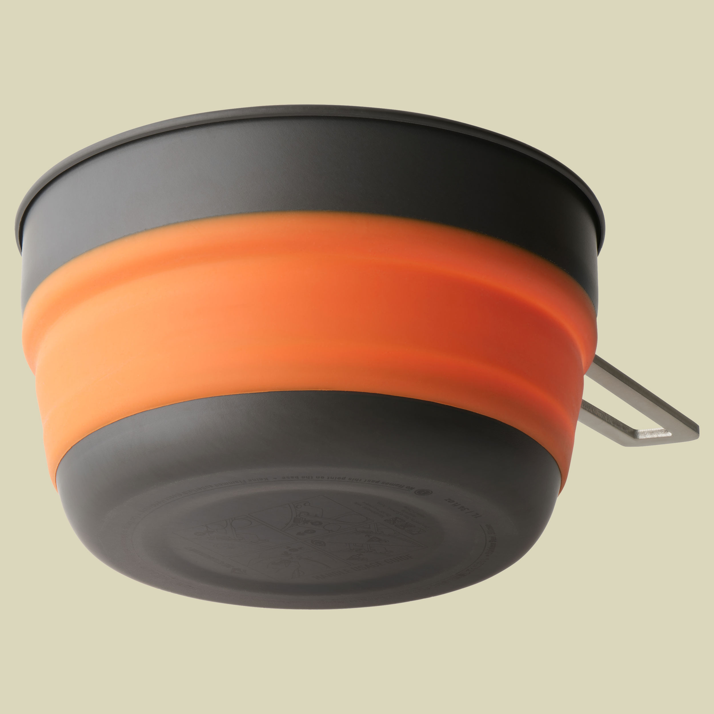Frontier UL Collapsible Pot - puffin´s bill orange