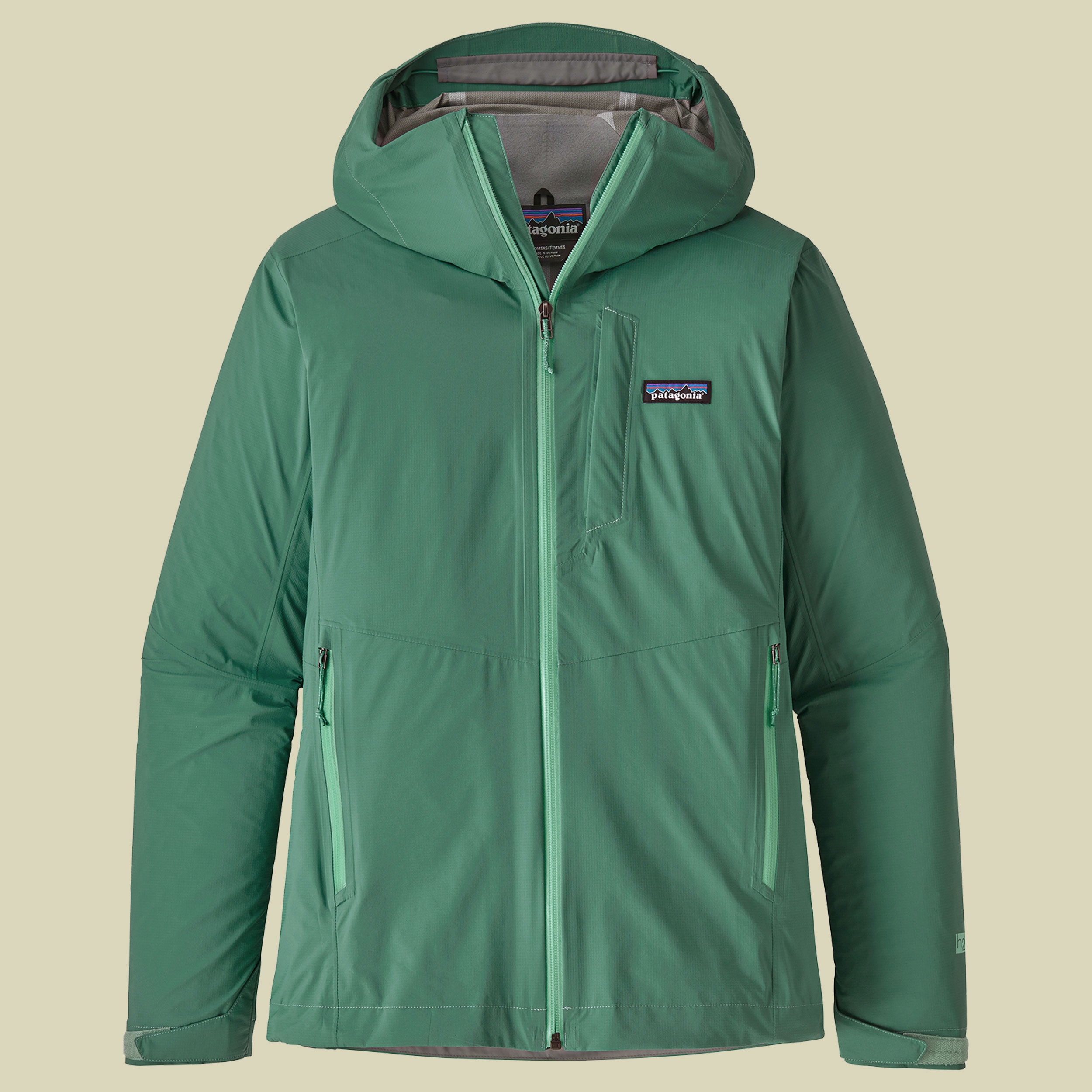 Stretch Rainshadow Jacket Women Größe S Farbe beryl green