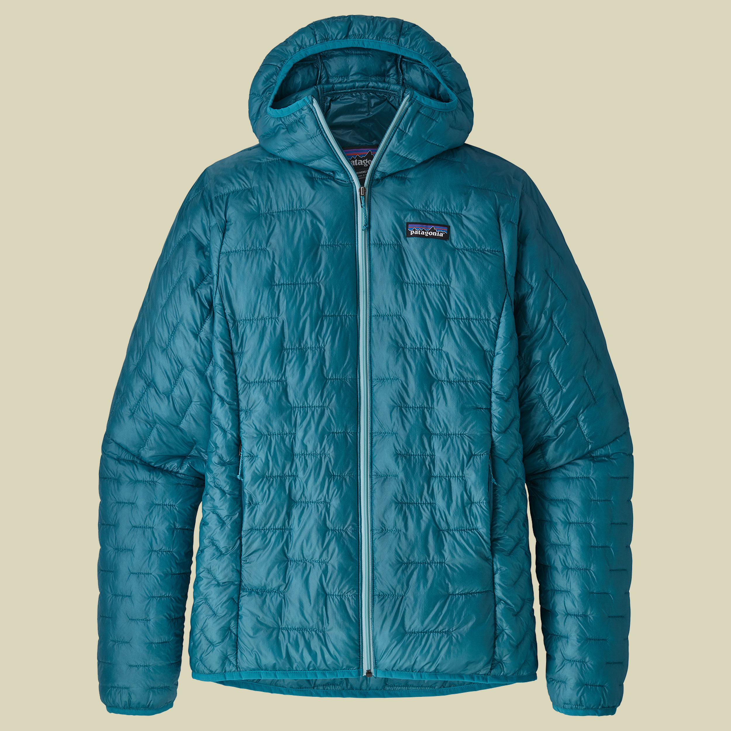 Micro Puff Hoody Women Größe L Farbe mako blue
