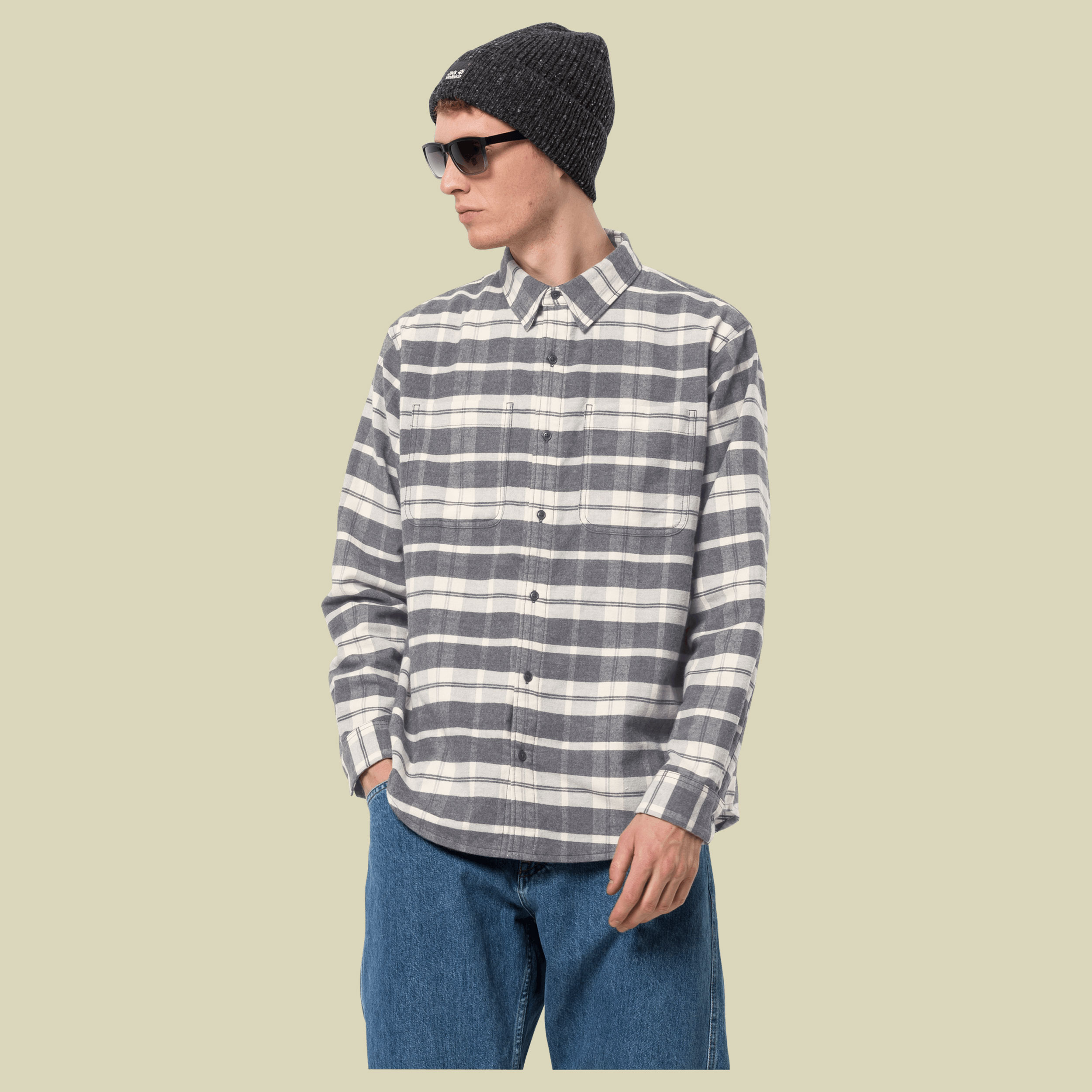 Nature Time Shirt Men Größe XXL Farbe phantom checks