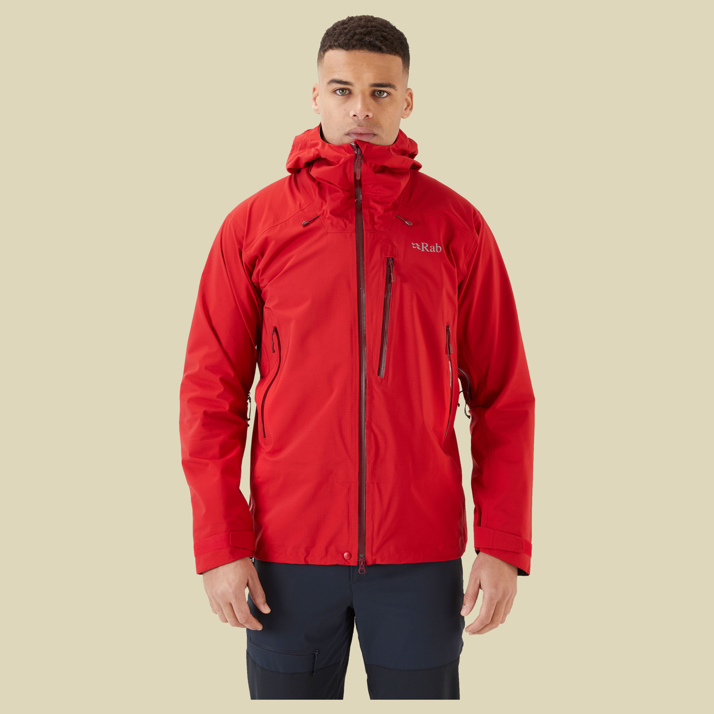 Firewall Jacket Men Größe S Farbe ascent red