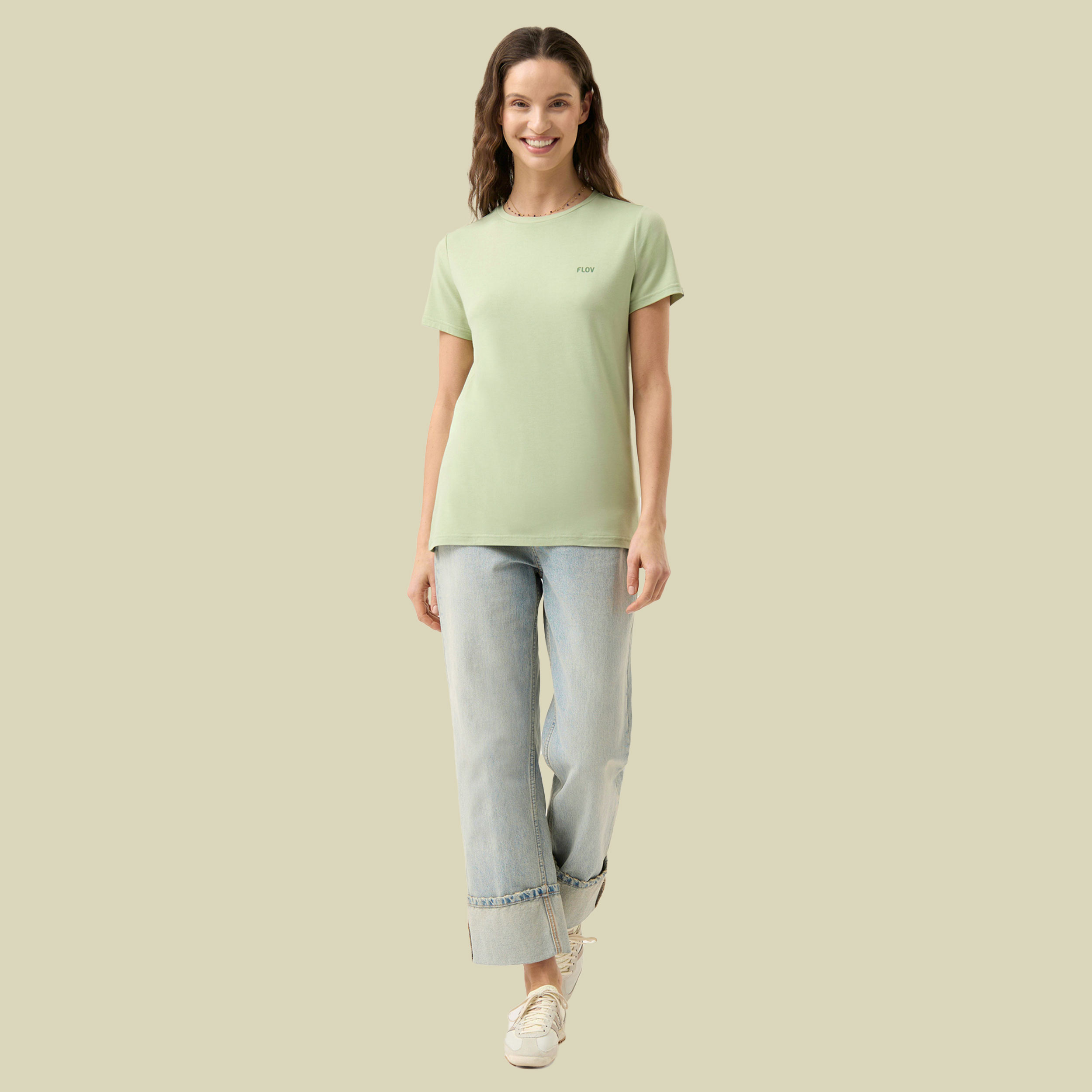 Yucca Bamboo Lady T-Shirt XXL grün - olive