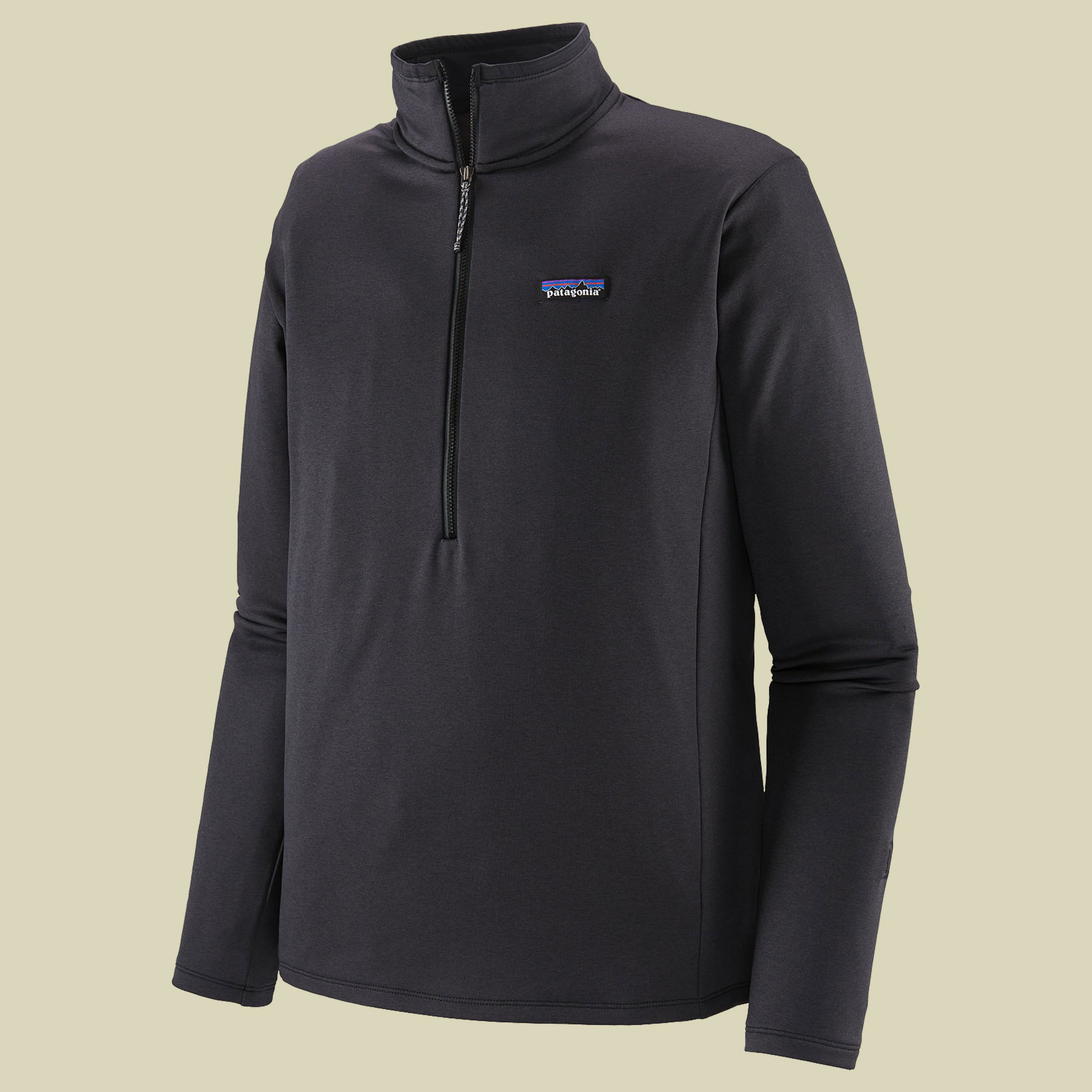 R1 Daily Zip Neck Men Größe XXL Farbe ink black-black x-dye