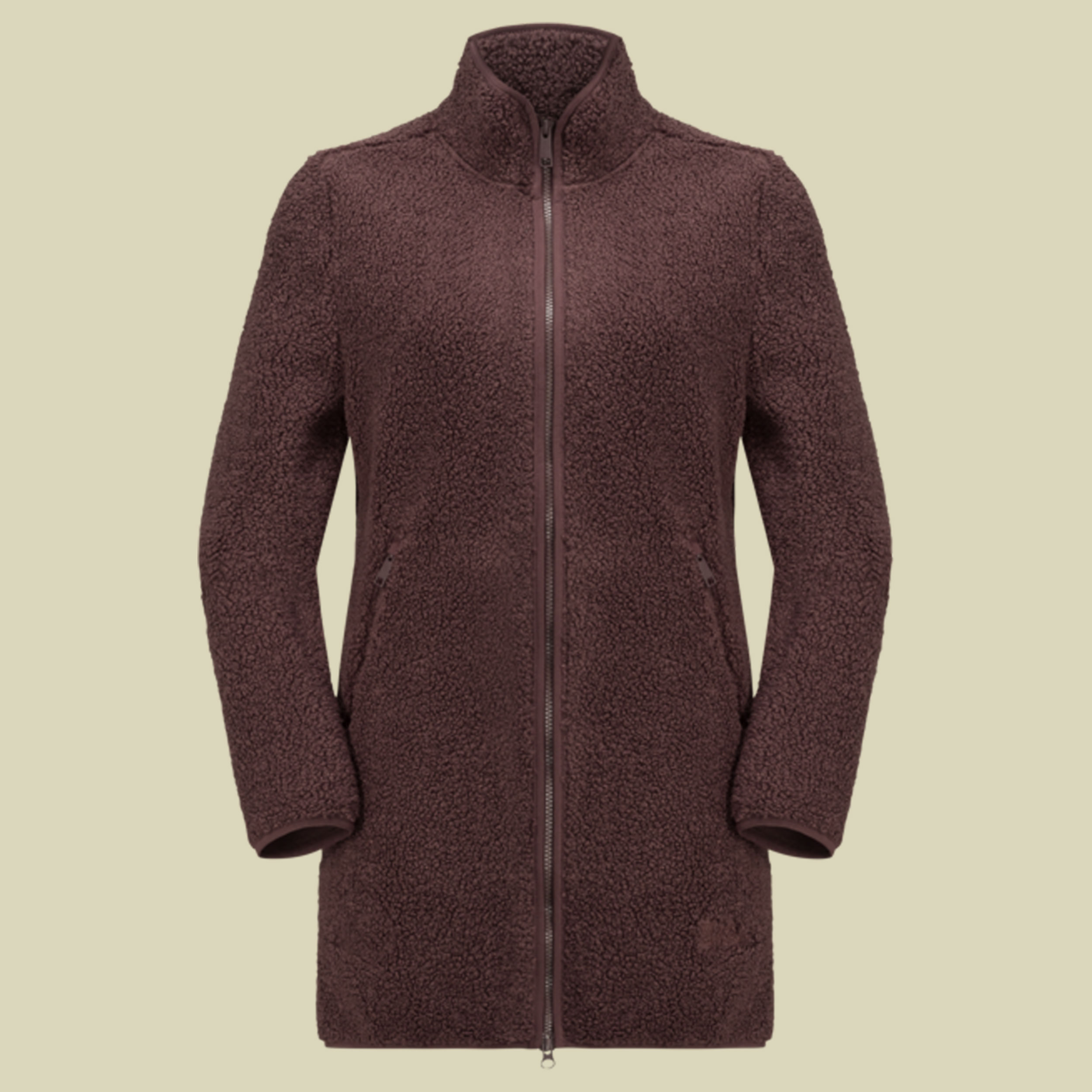 High Curl Coat Women