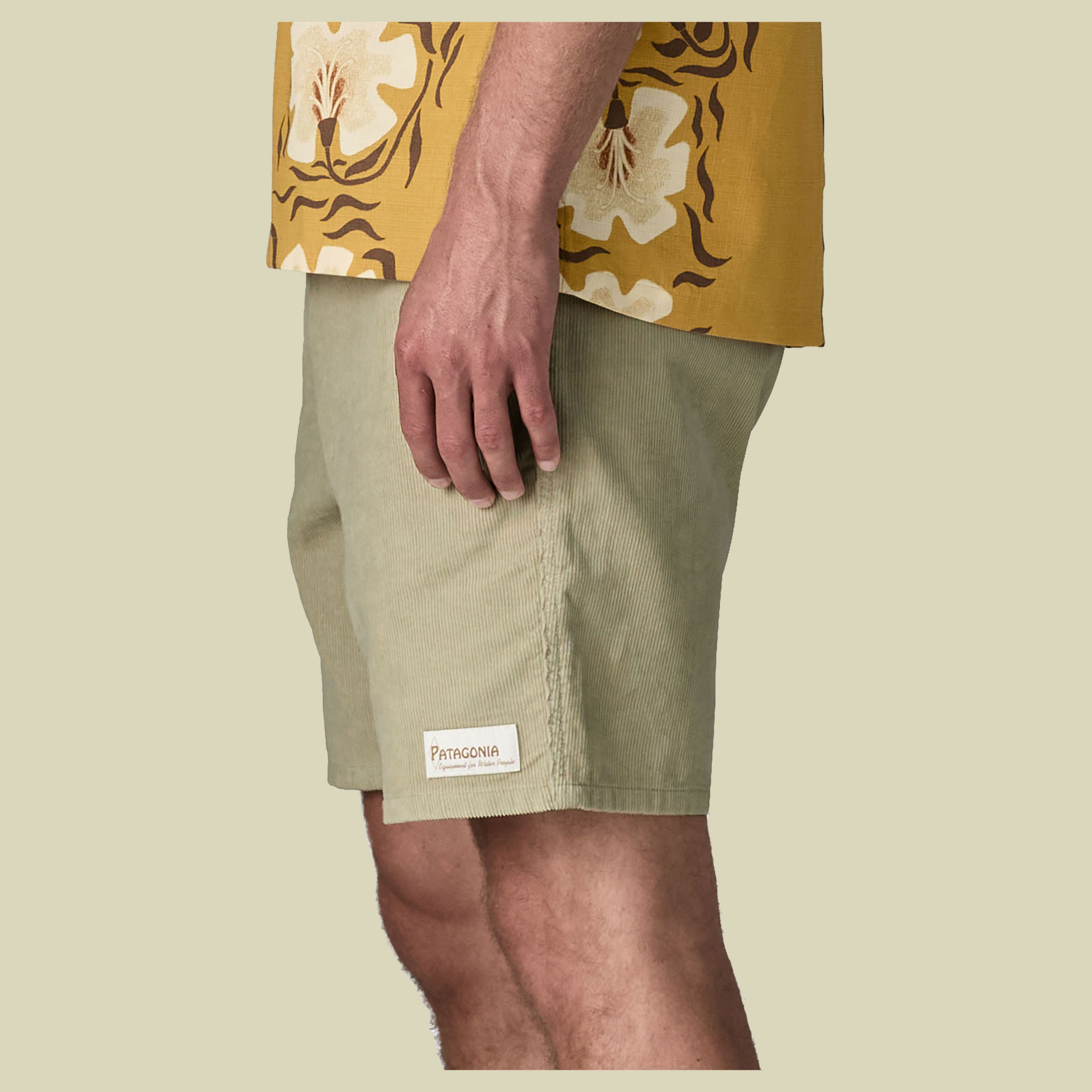 Corduroy Volley Shorts Men S grau - pelican