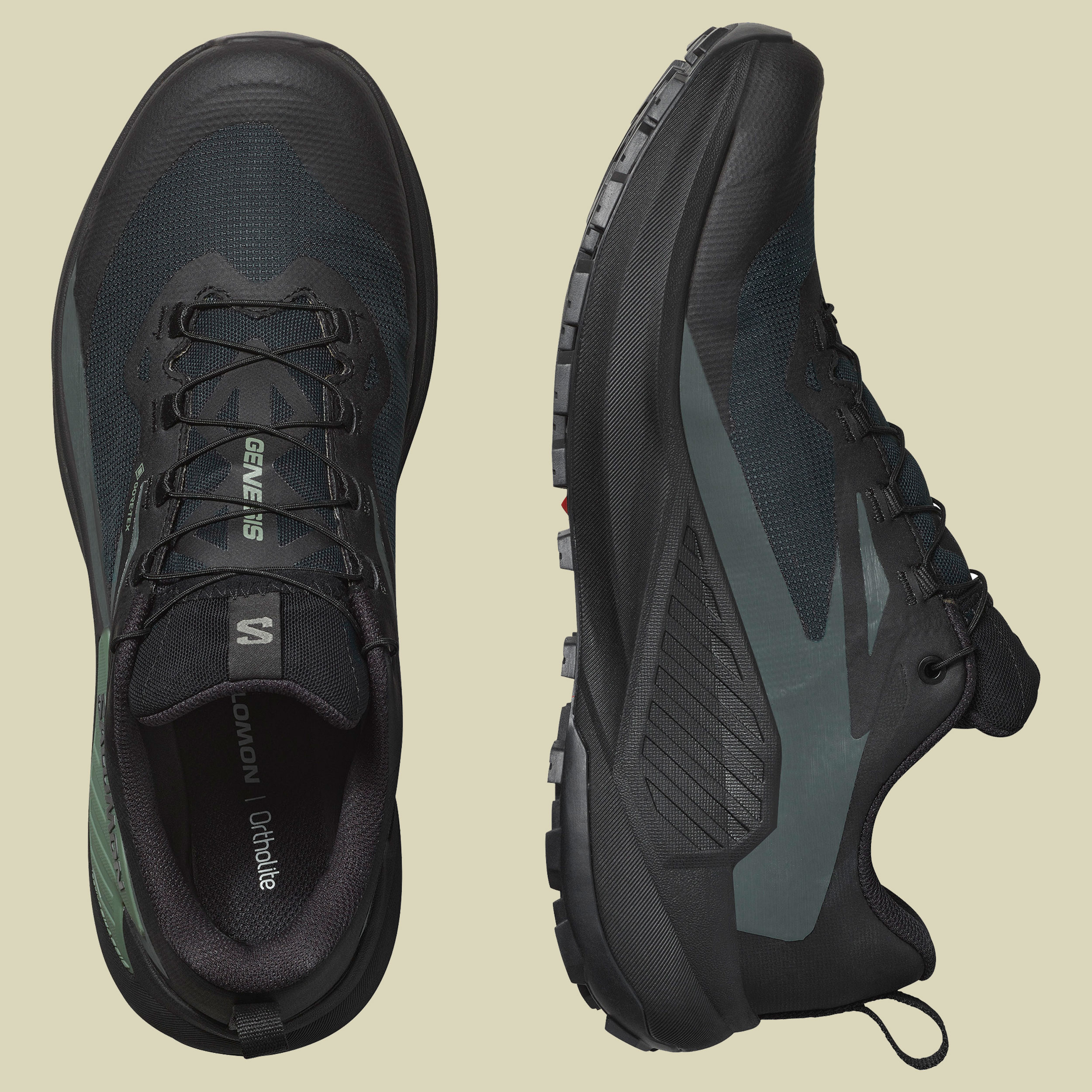 Genesis GTX Men UK 9 mehrfarbig IIII - Farbe black/agave green/urban chic