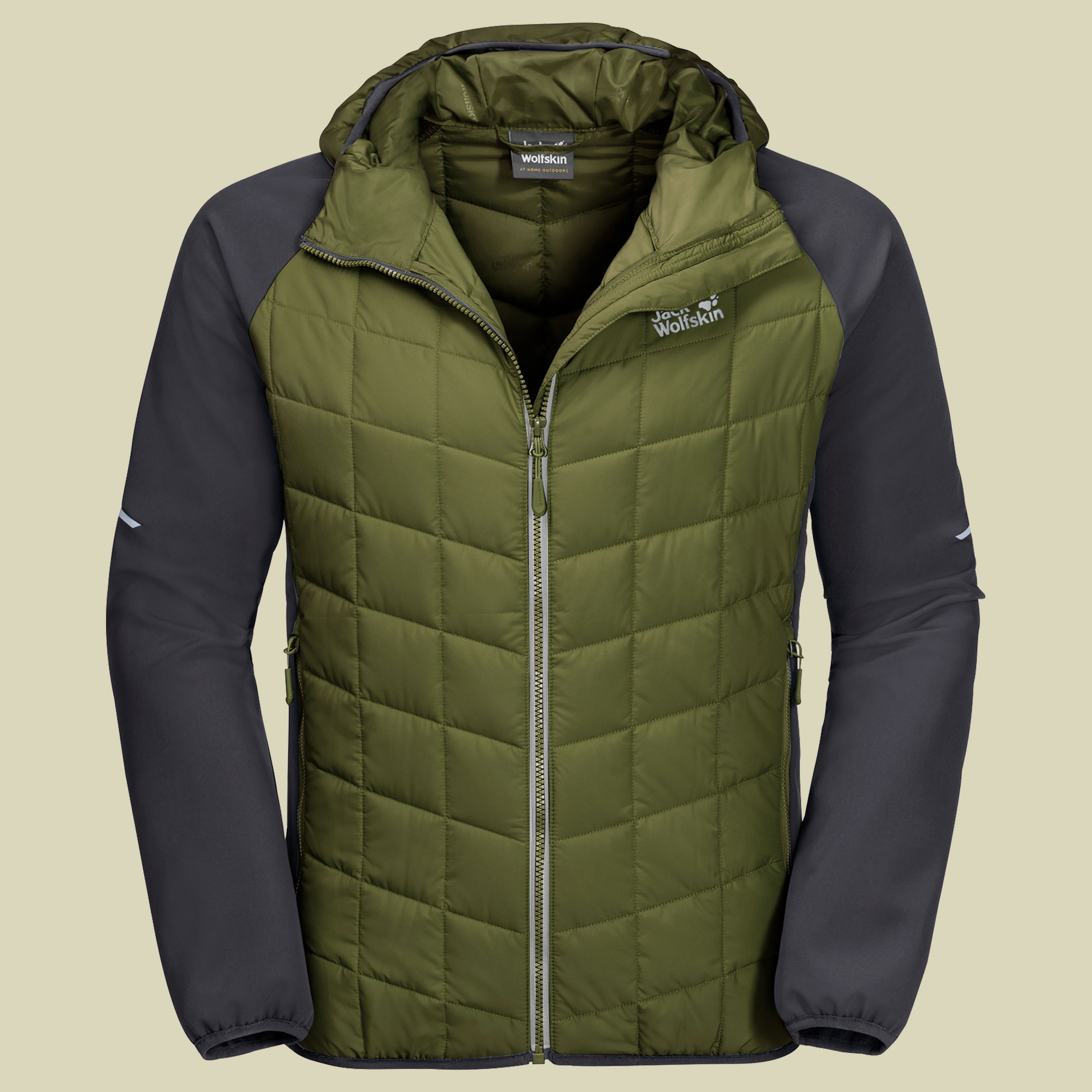 Grassland Hybrid Hood Men Größe M Farbe cypress green