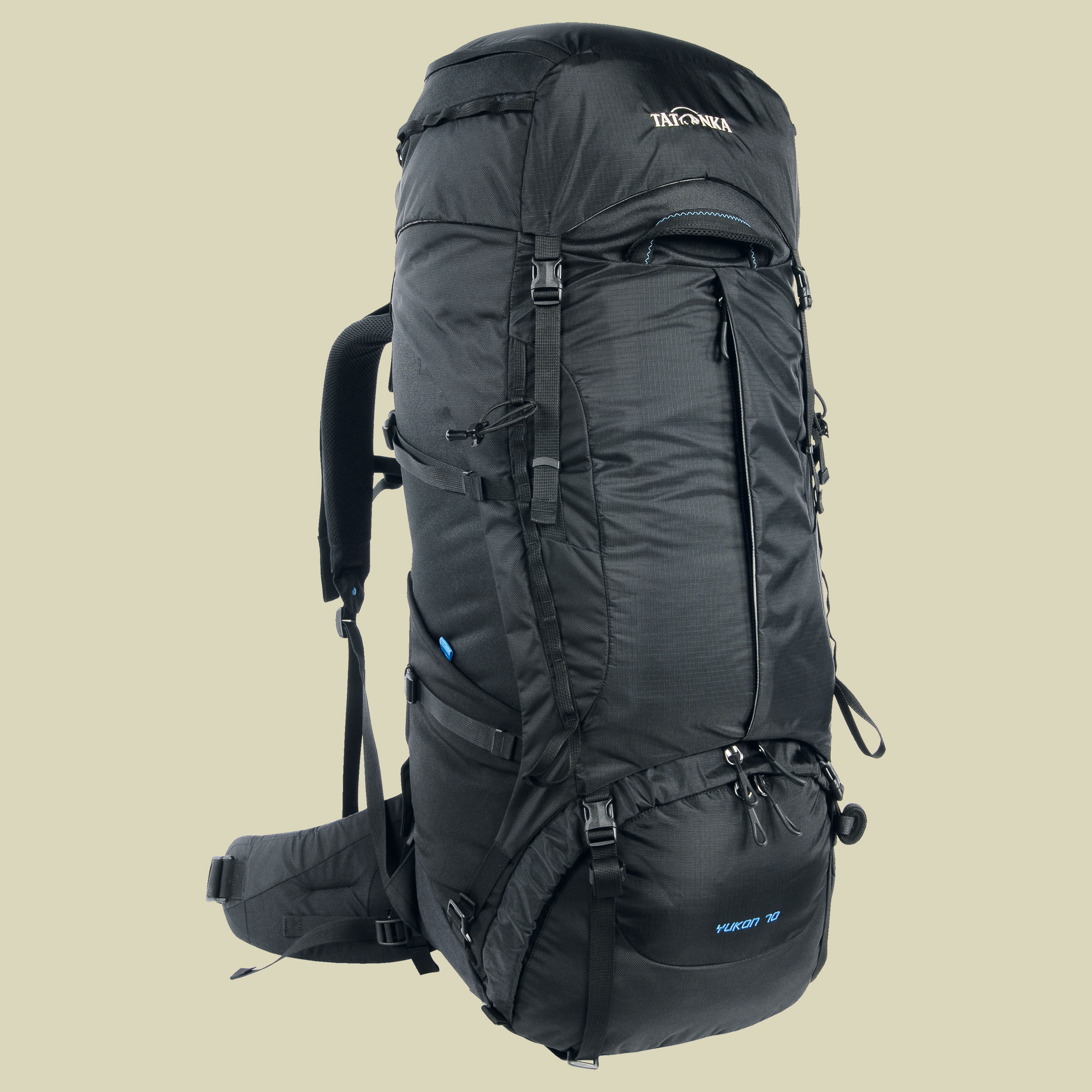 Yukon 70+10  Volumen 70 L + 10 L Farbe black