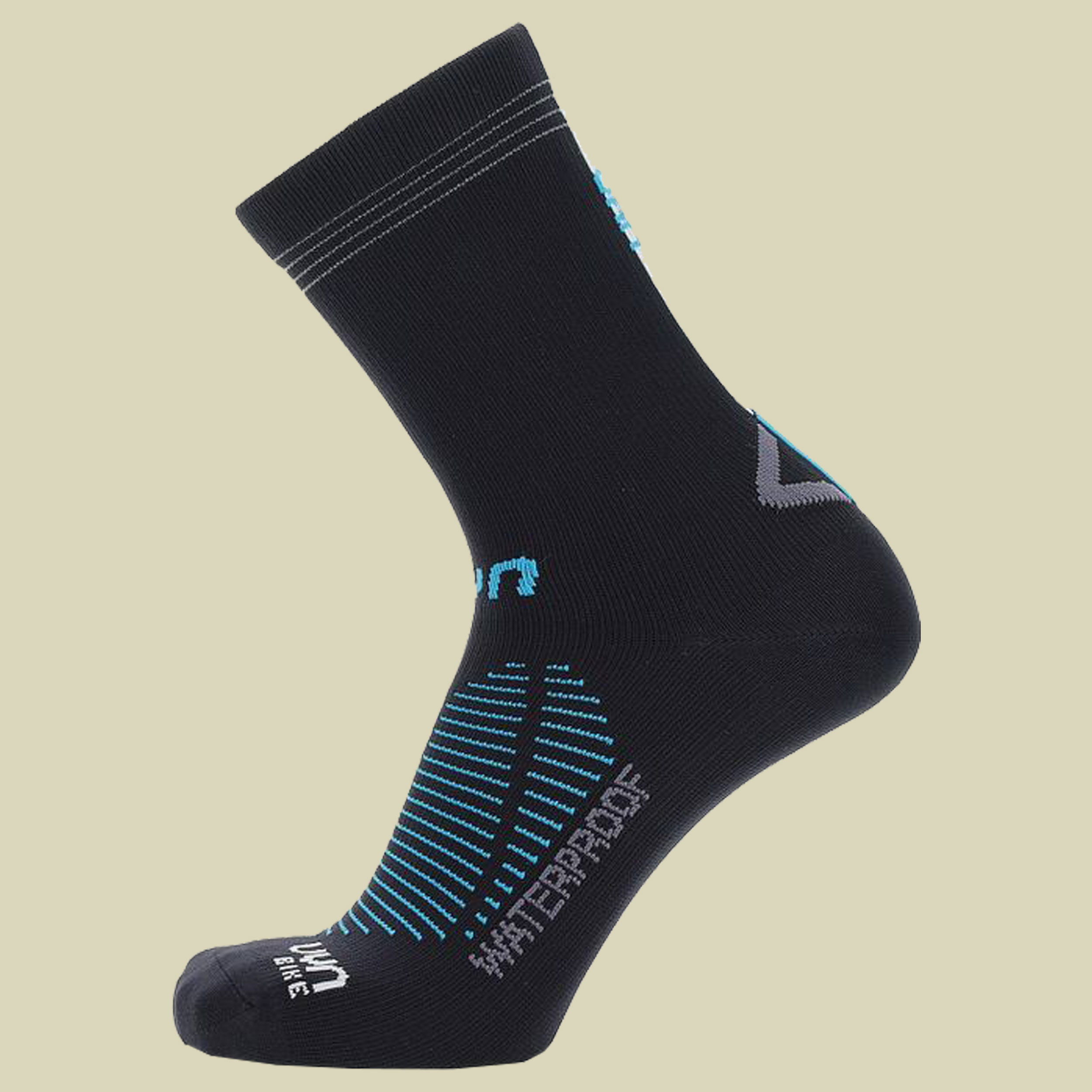 Waterproof Socks Größe 39-41 Farbe black / turquoise