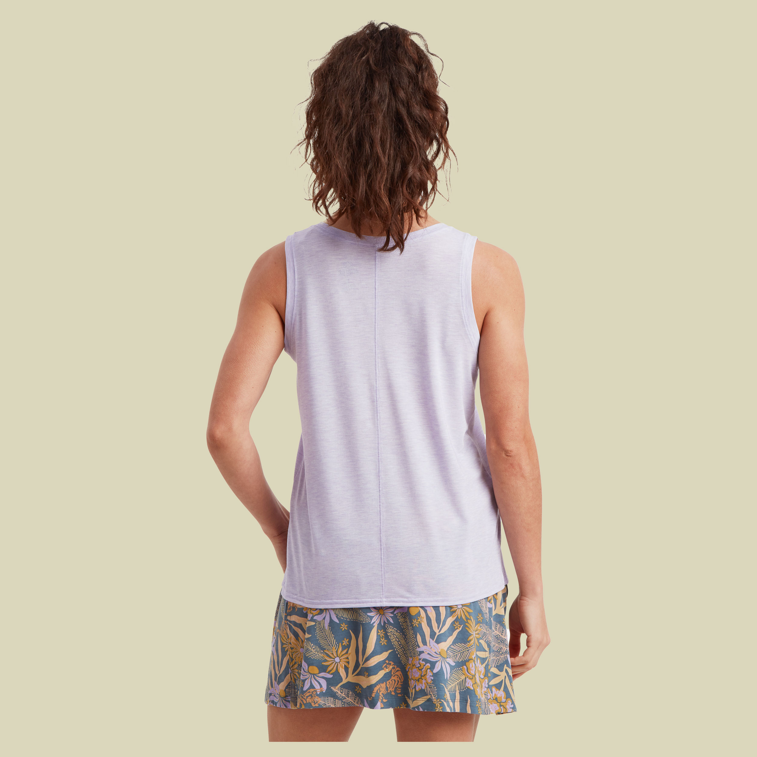 Asha v-neck tank women L lila - Farbe lavender