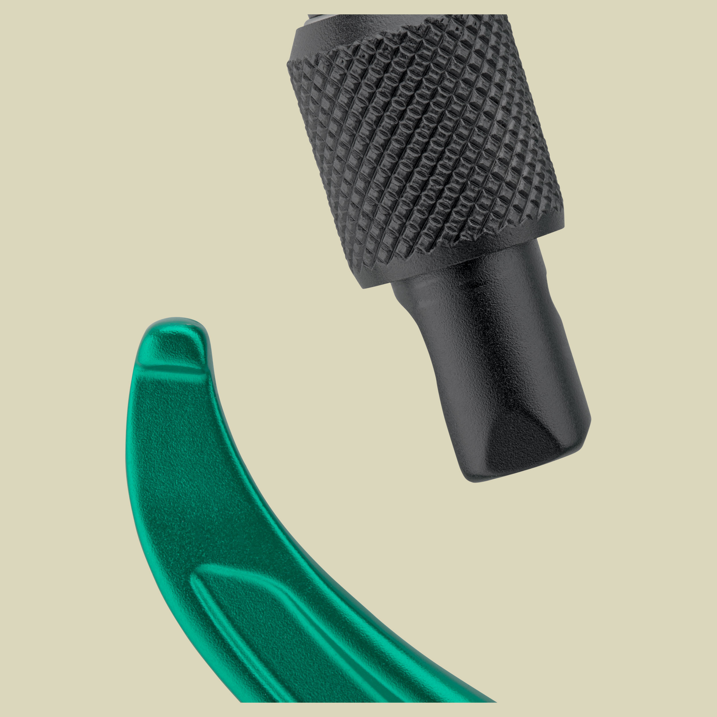 Ortles Screw Carabiner one size grün - irish green