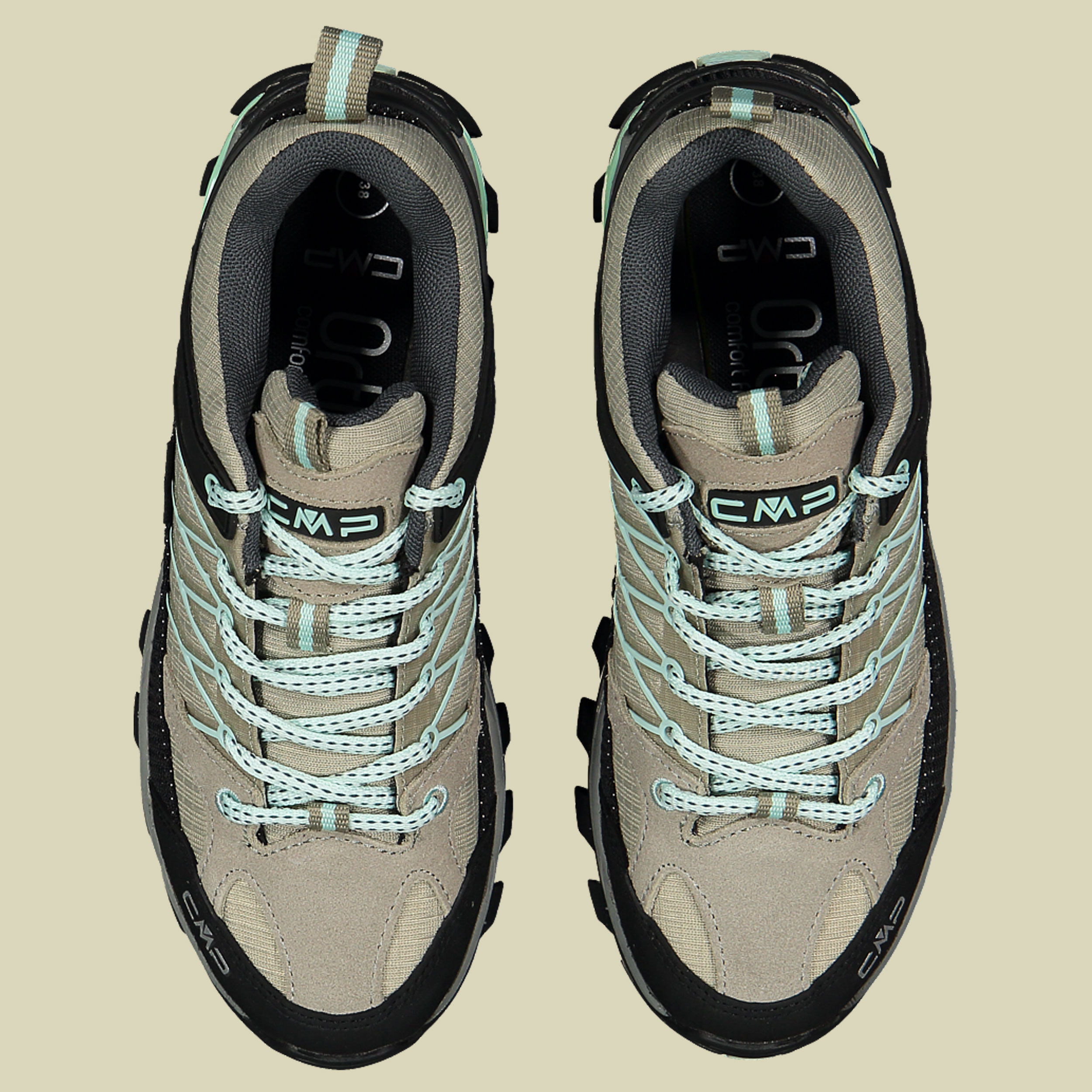 Rigel Low WMN trekking shoe WP women Größe 40 Farbe 03PG sand-malva