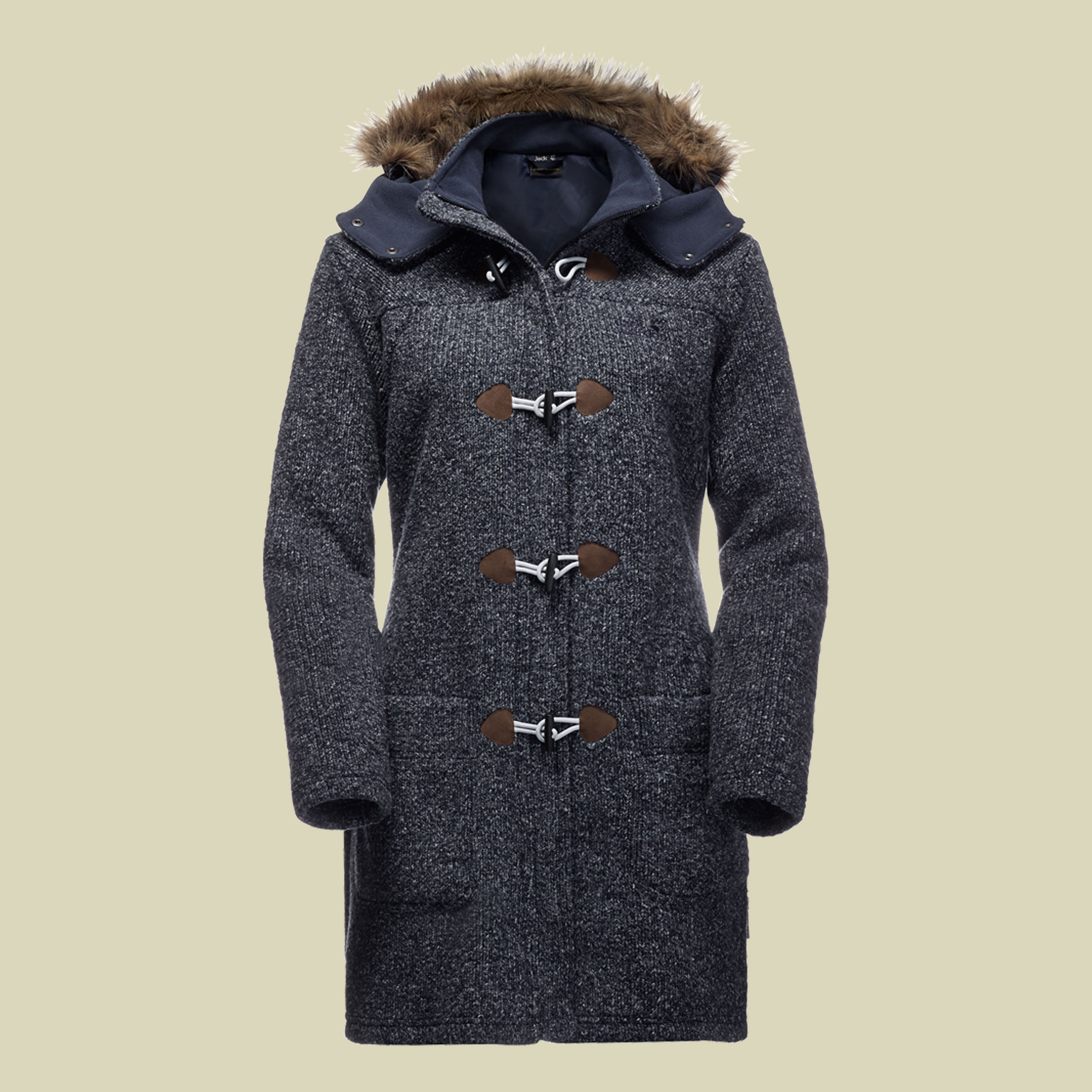 Milton Coat Women new Größe S Farbe night blue heather