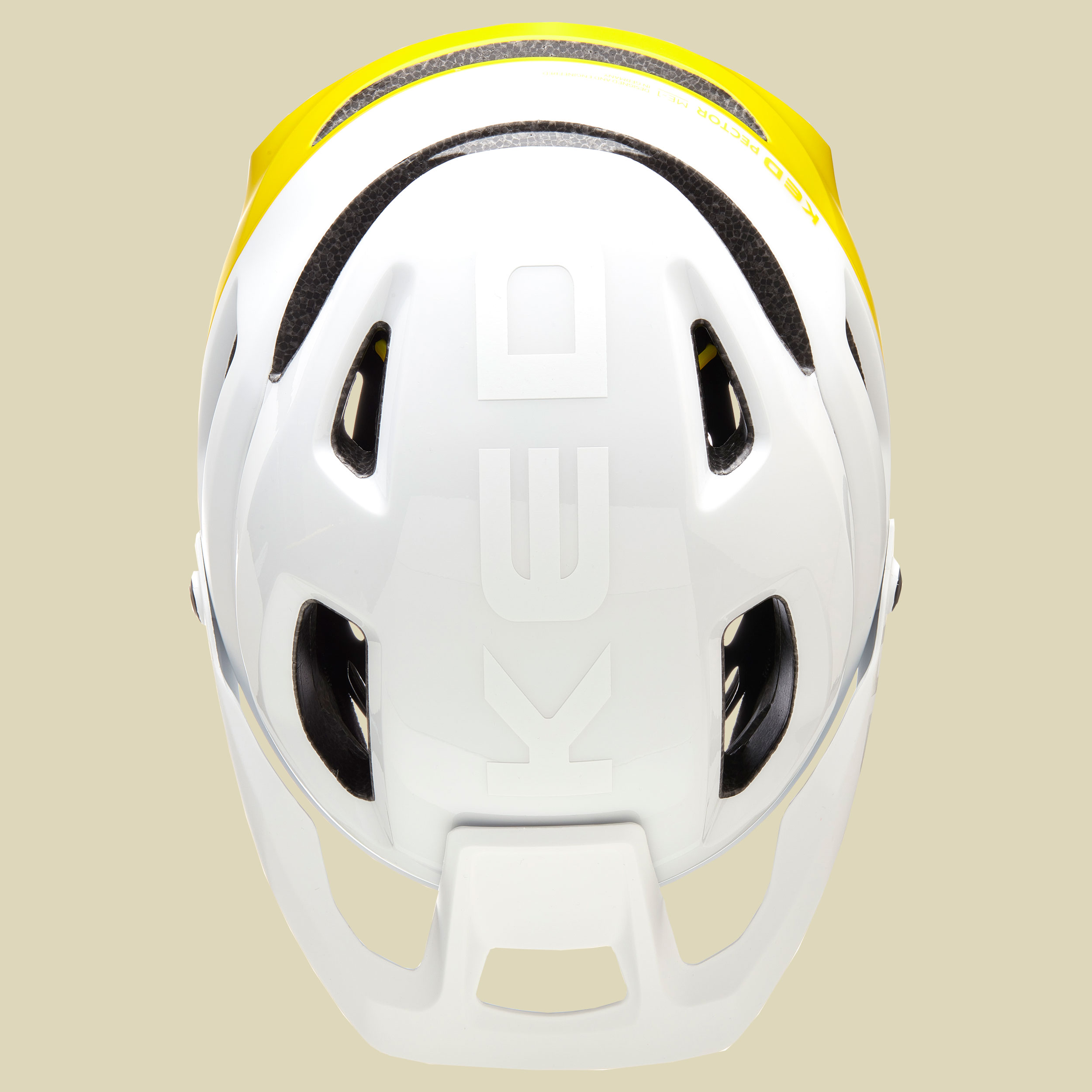 Pector ME-1 Kopfumfang M 52-58 cm Farbe white yellow matt