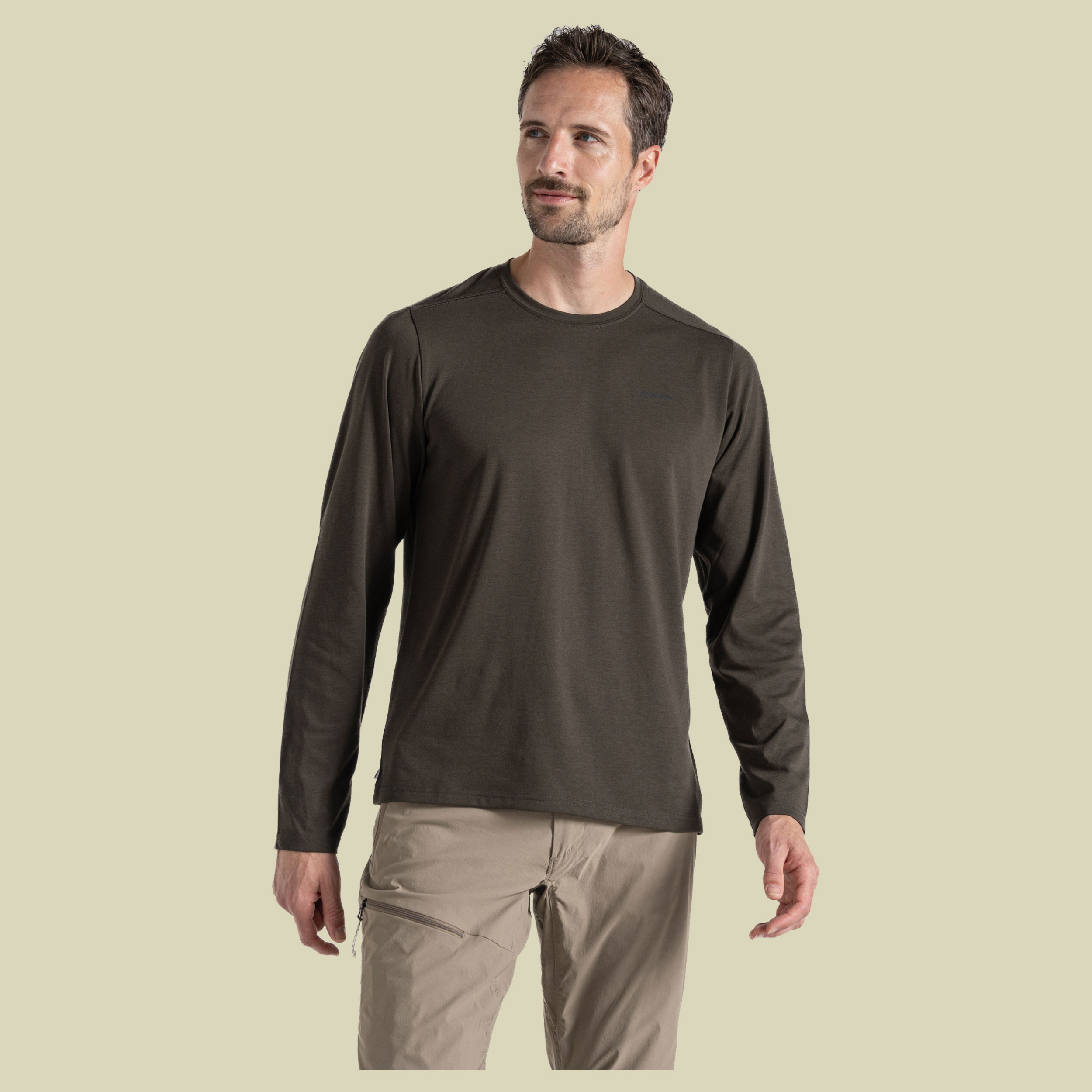 Nosilife Abel Long Sleeved T-Shirt Men S grün - woodland green