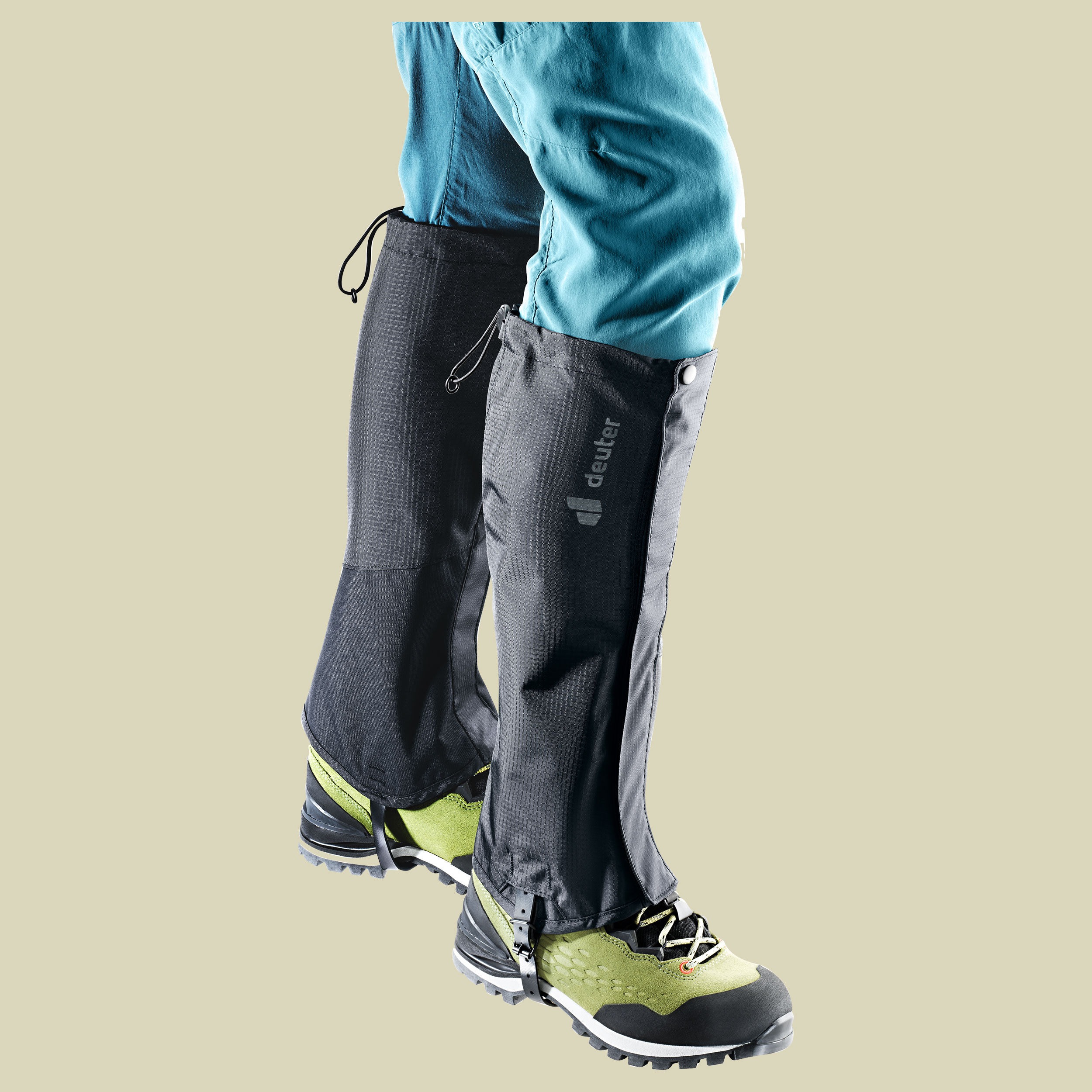 Gaiter, unisex S schwarz - Farbe black