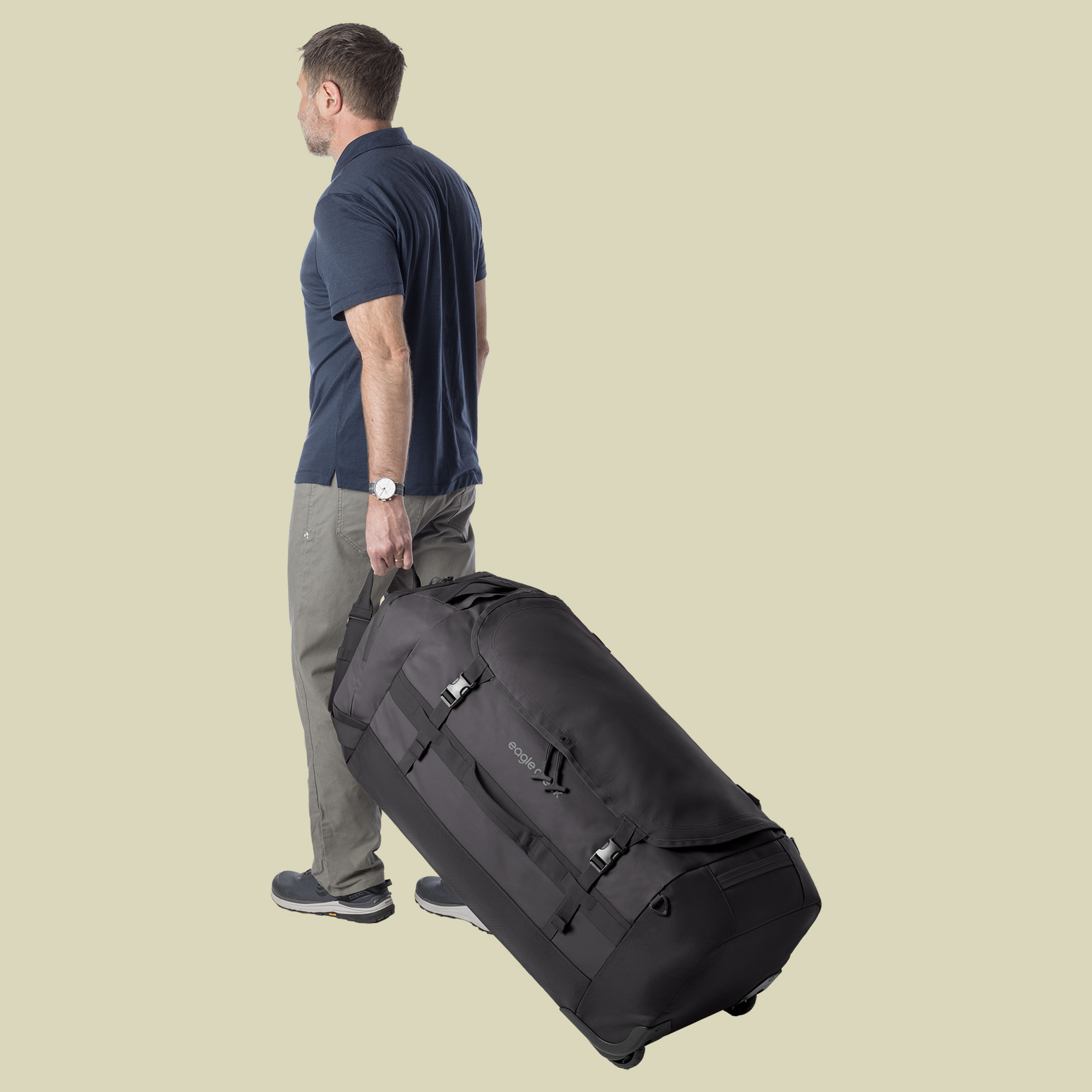 Cargo Hauler Rolling Duffel 130L schwarz - black