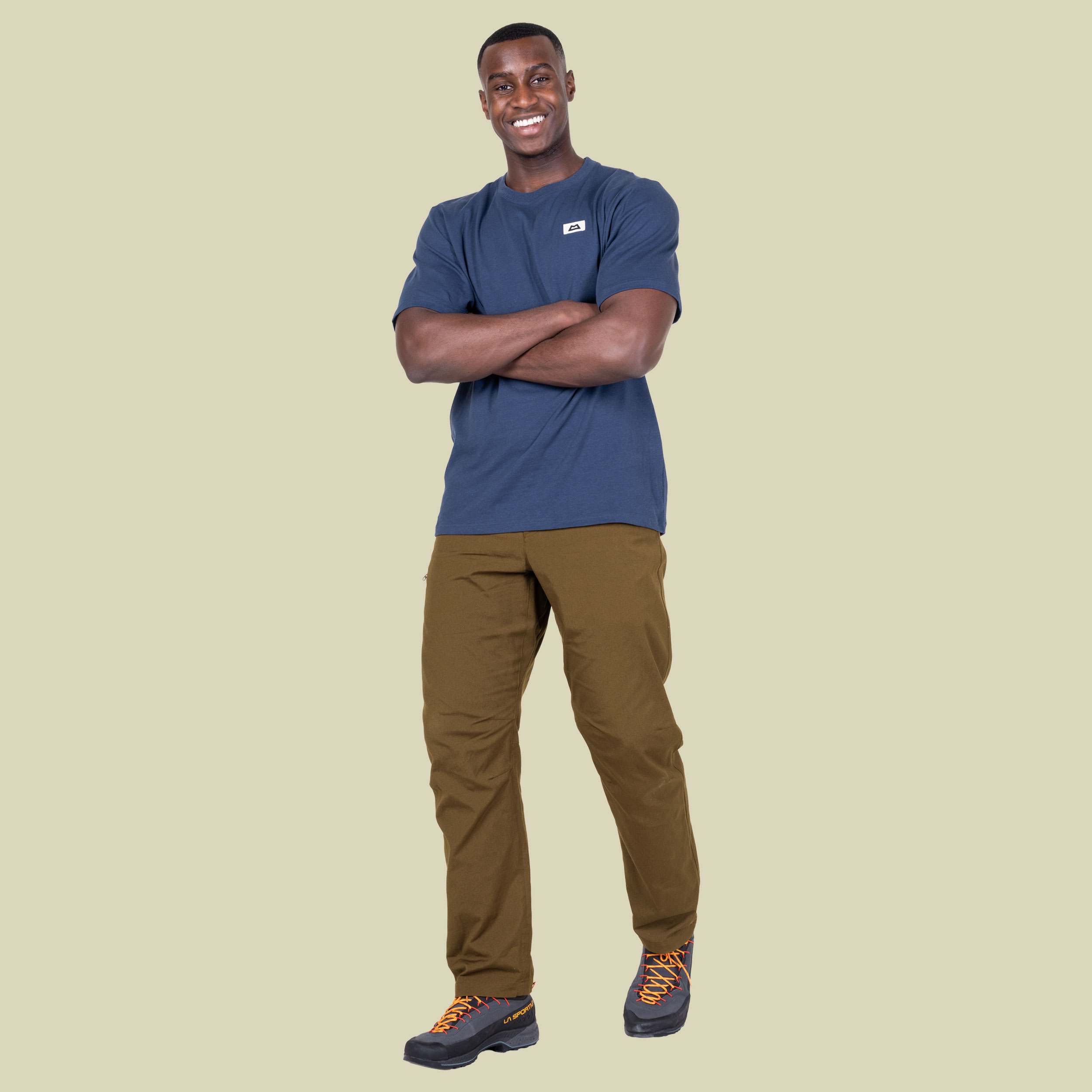 Burren Tee Men XL blau - dusk