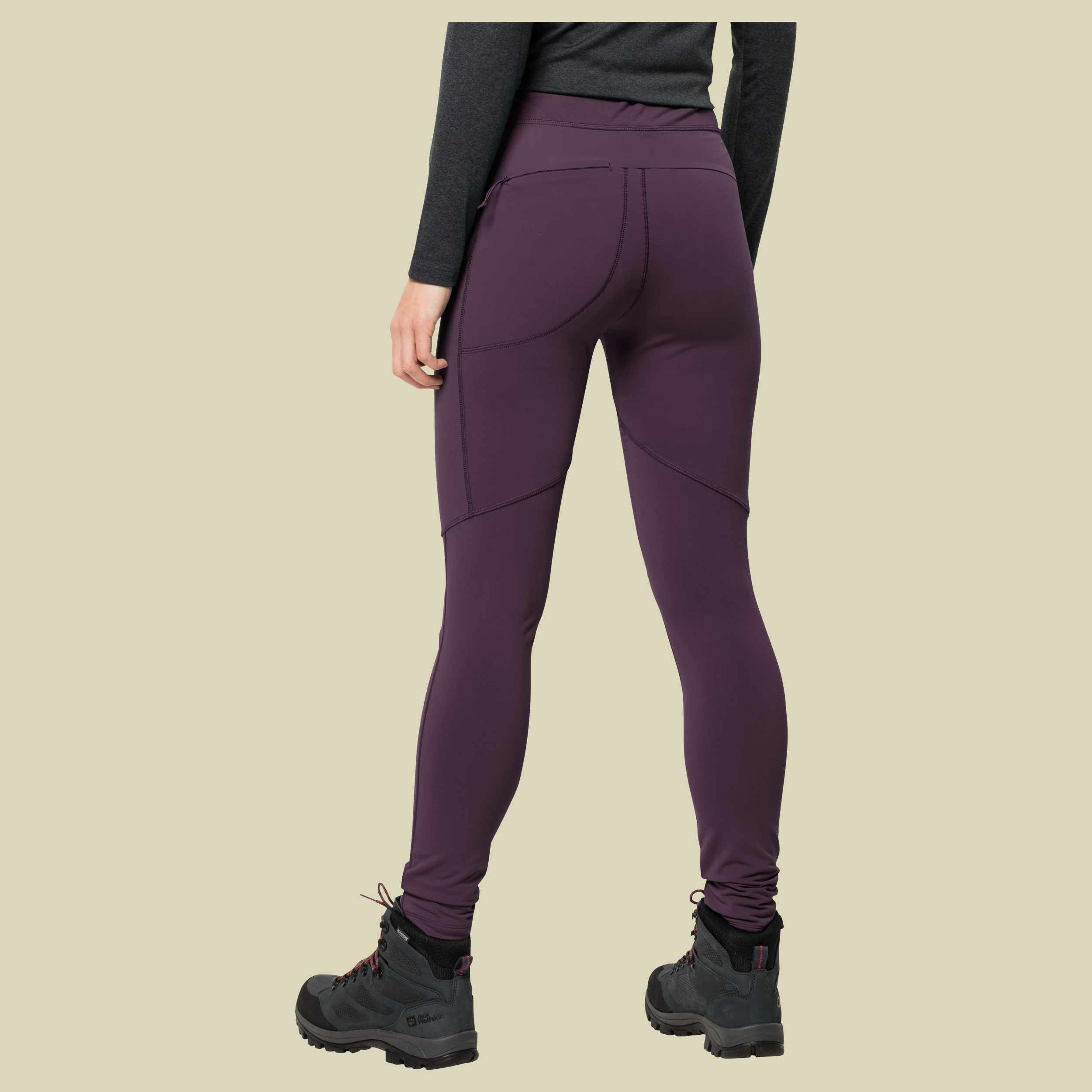 Salmaser Tights Women Größe S Farbe grapevine