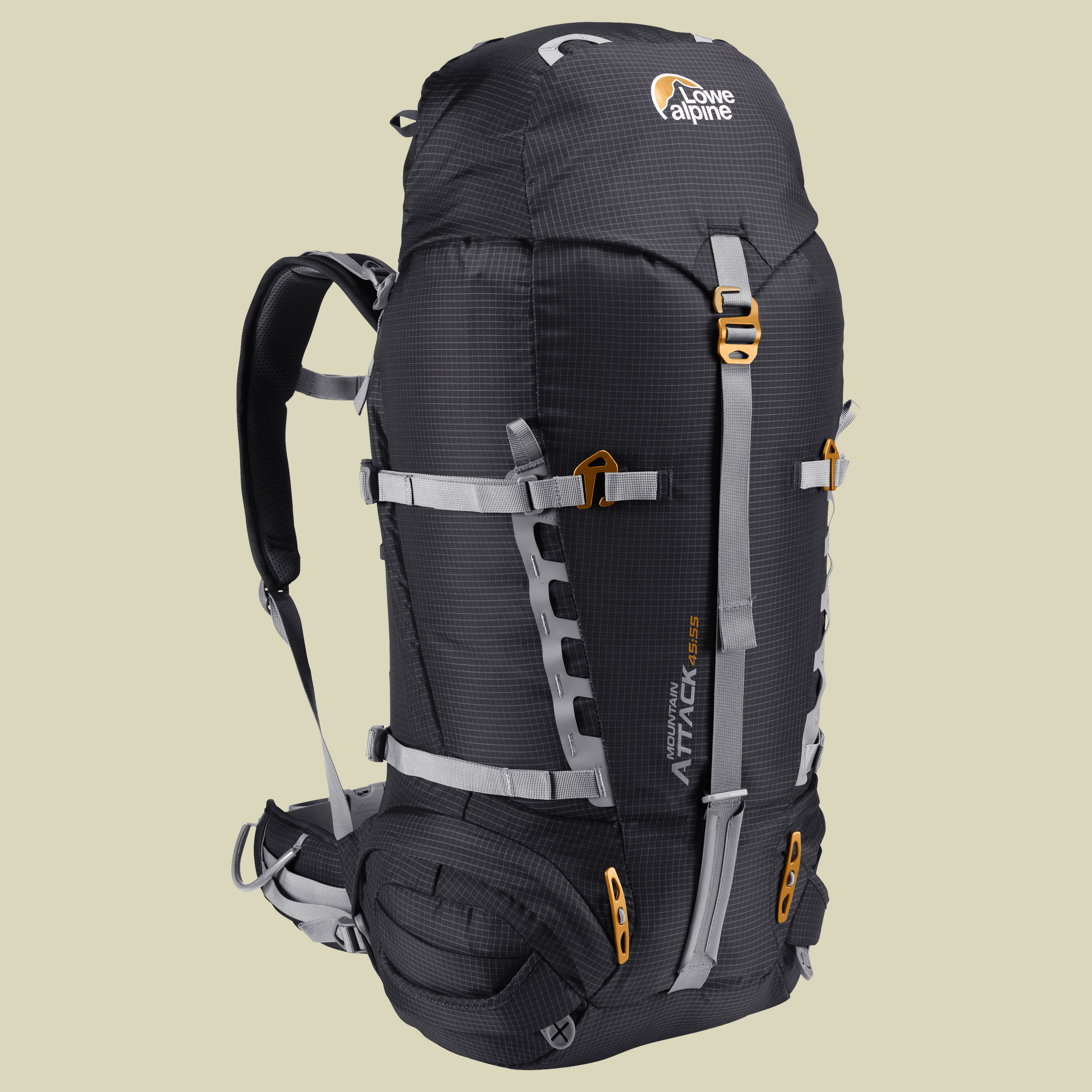 Mountain Attack 45:55 Volumen 45 L + 10 L Farbe black/tangerine