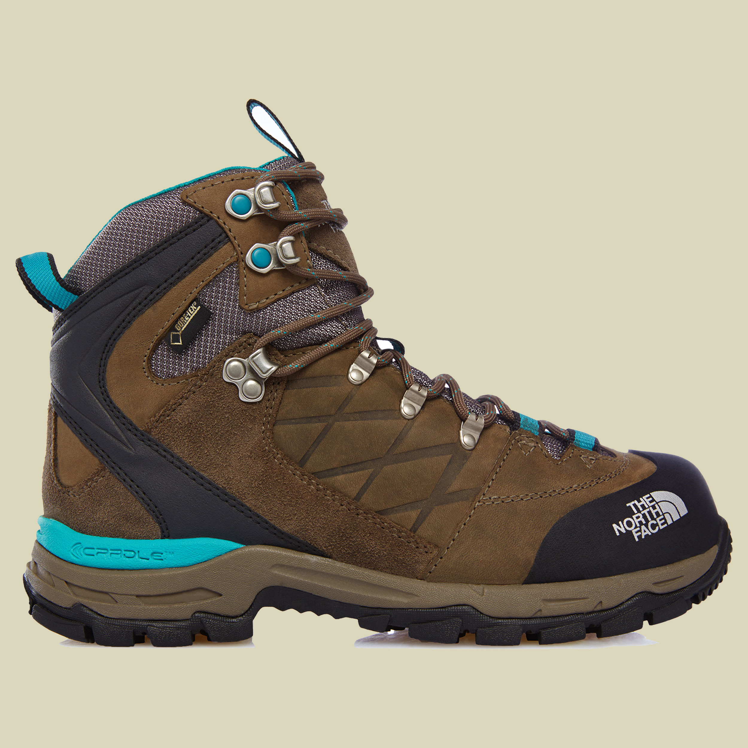 Verbera Hiker II GTX Women Größe UK 4,5 Farbe weimaraner brown-jaiden green