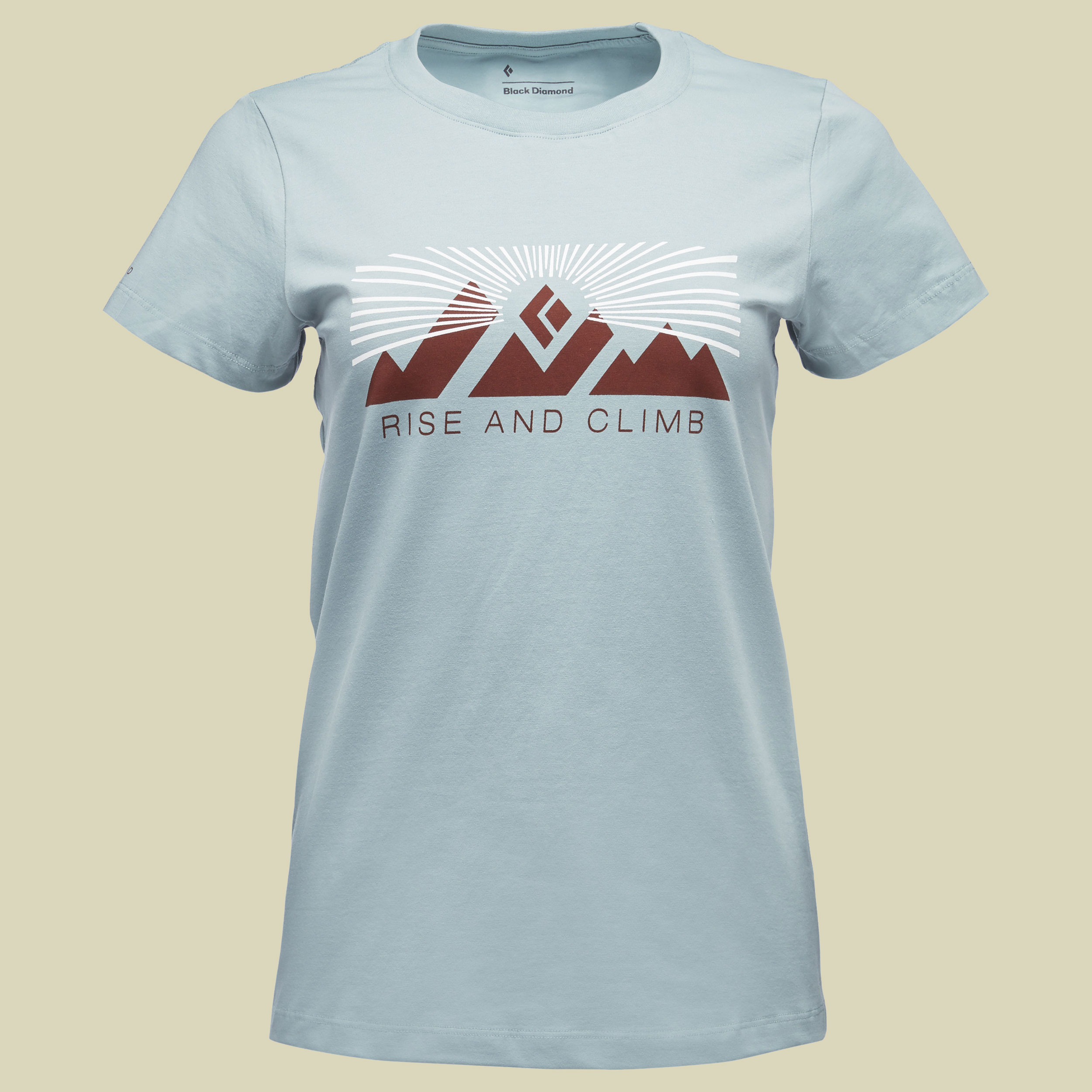 SS Rise And Climb Tee Women Größe S Farbe blue ash