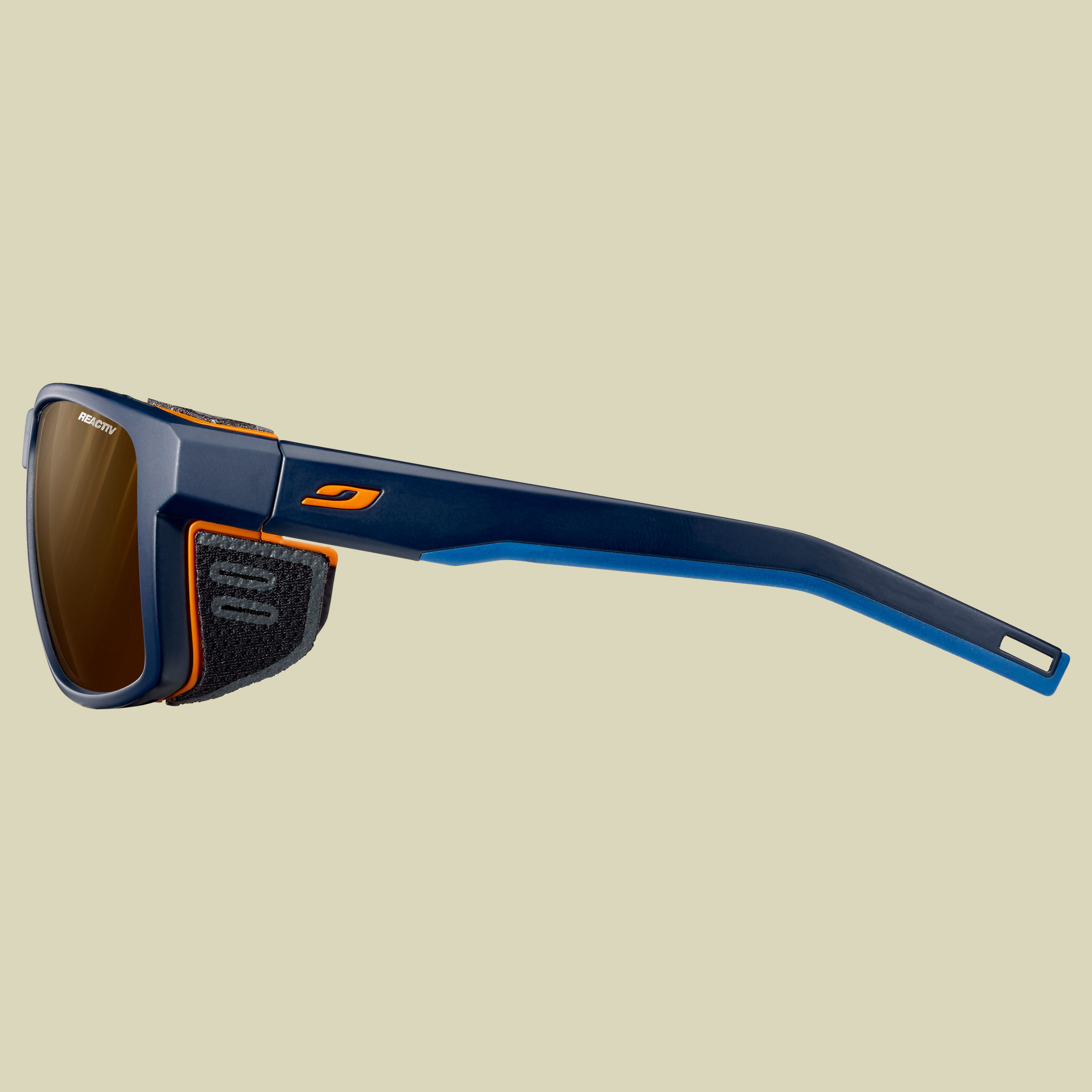 Shield Reactiv 2-4 Polarized Größe one size Farbe dunkelblau/orange