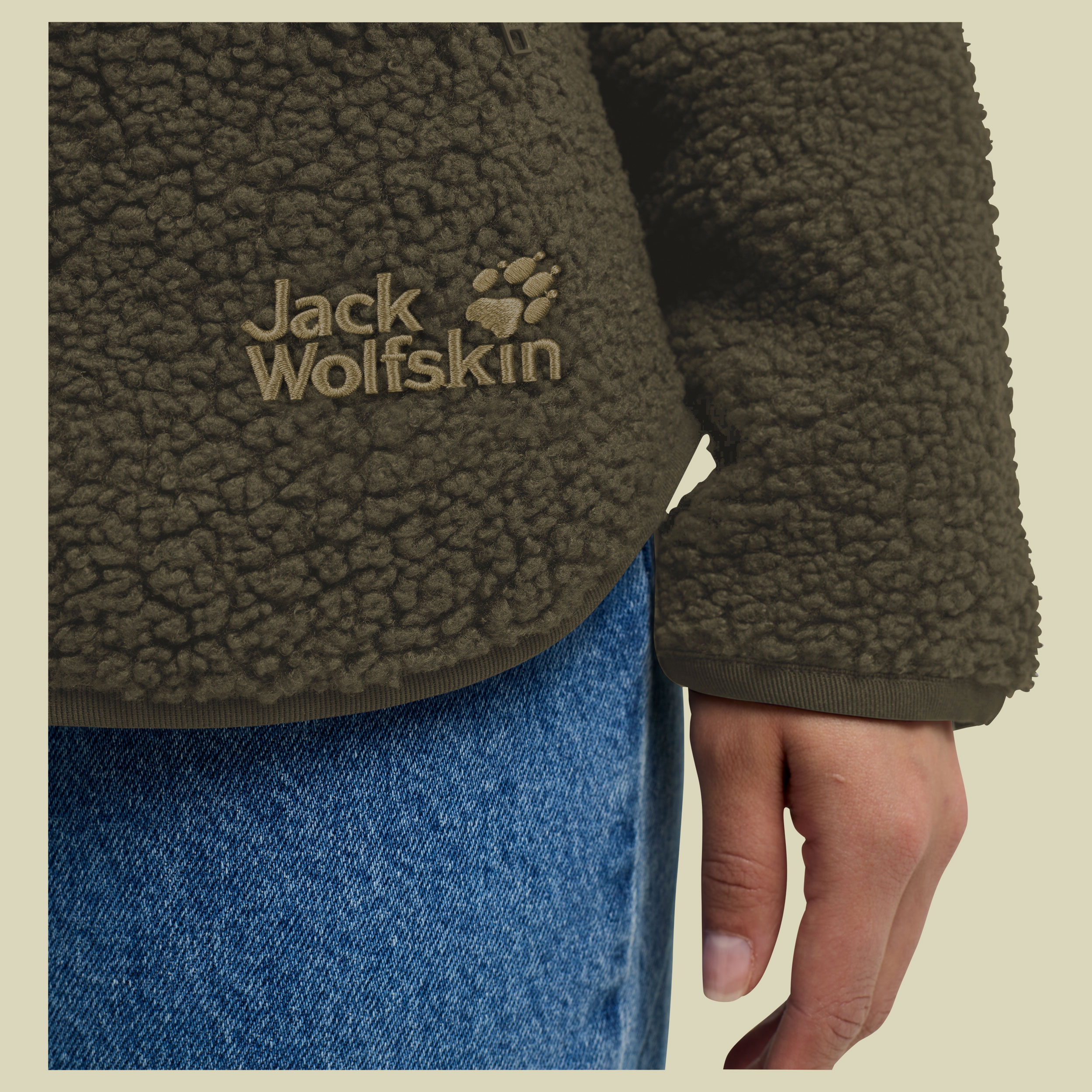 High Curl Jacket Women grün XXL - obsidian moss