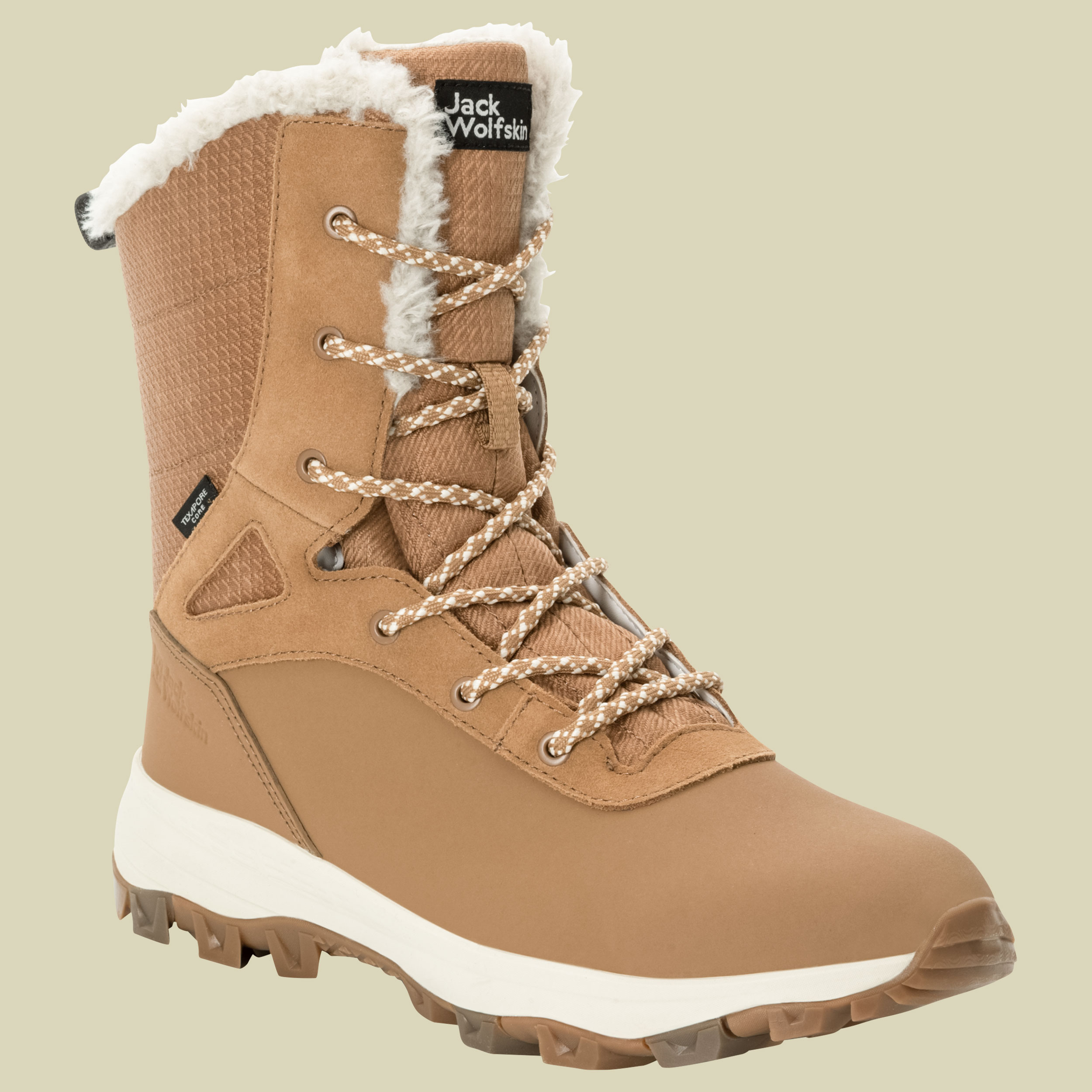 Everquest Texapore Snow High Women Größe 39,5 Farbe chipmunk