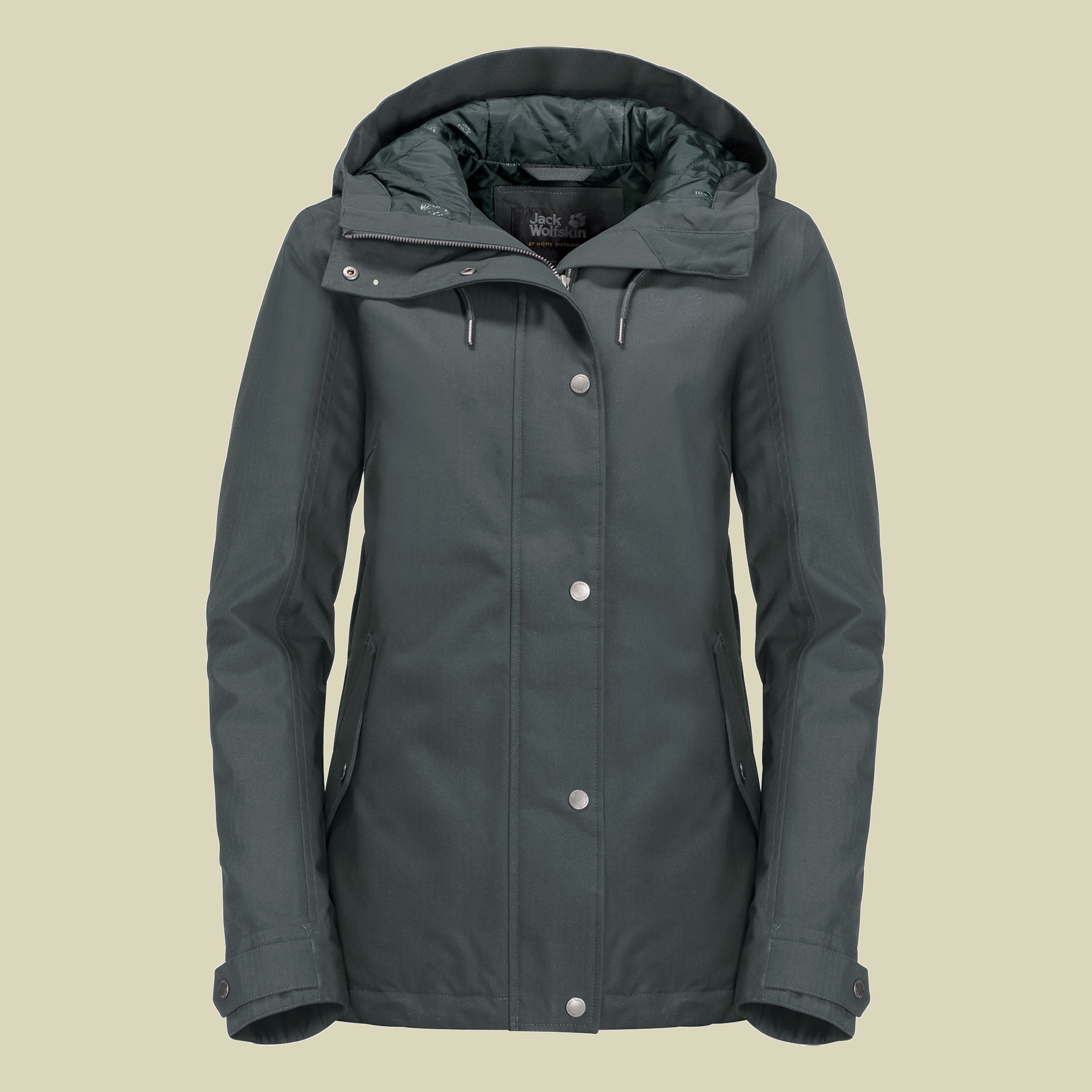 Mora Jacket Women Größe XL Farbe greenish grey