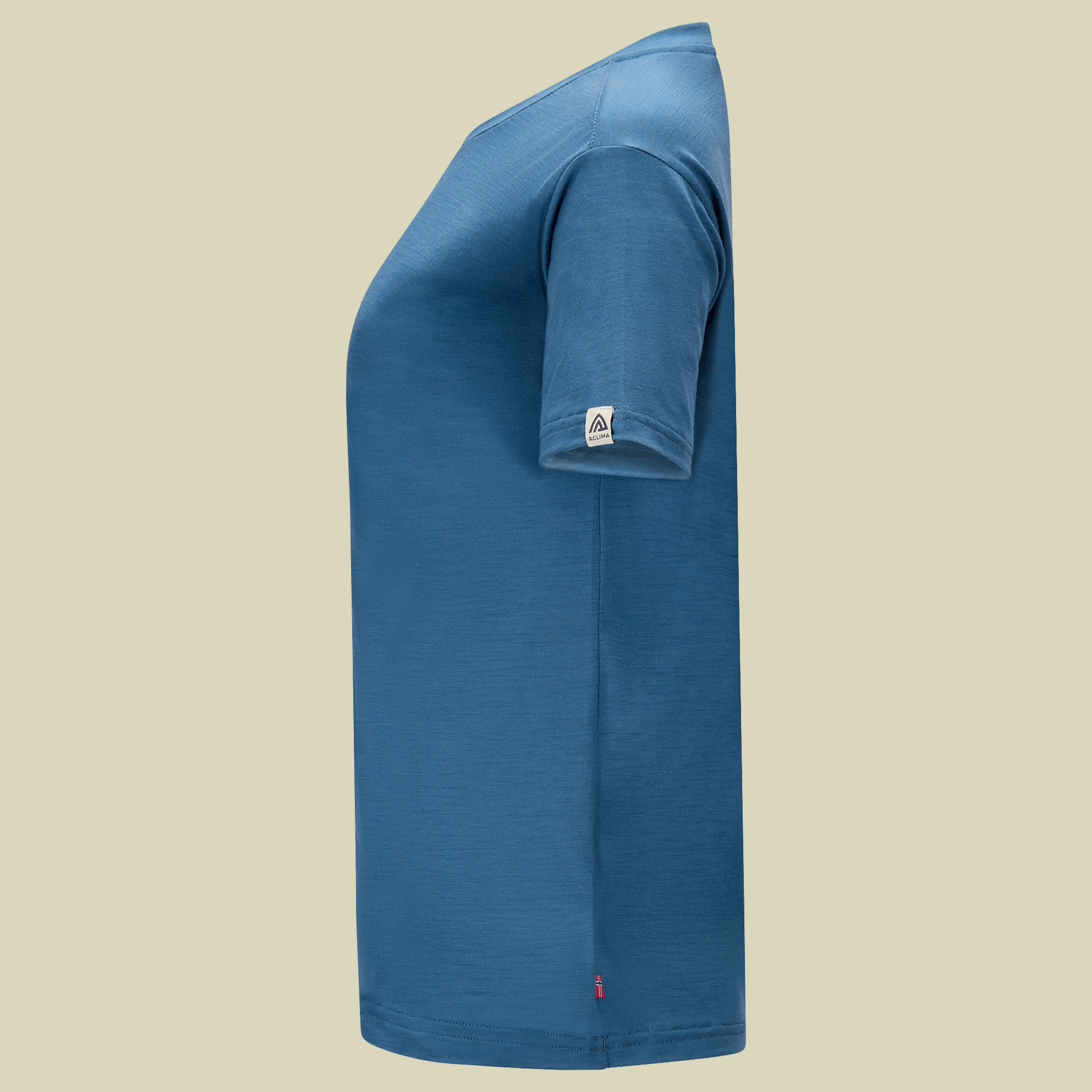LightWool Classic Tee Women blau1 L - blue fusion