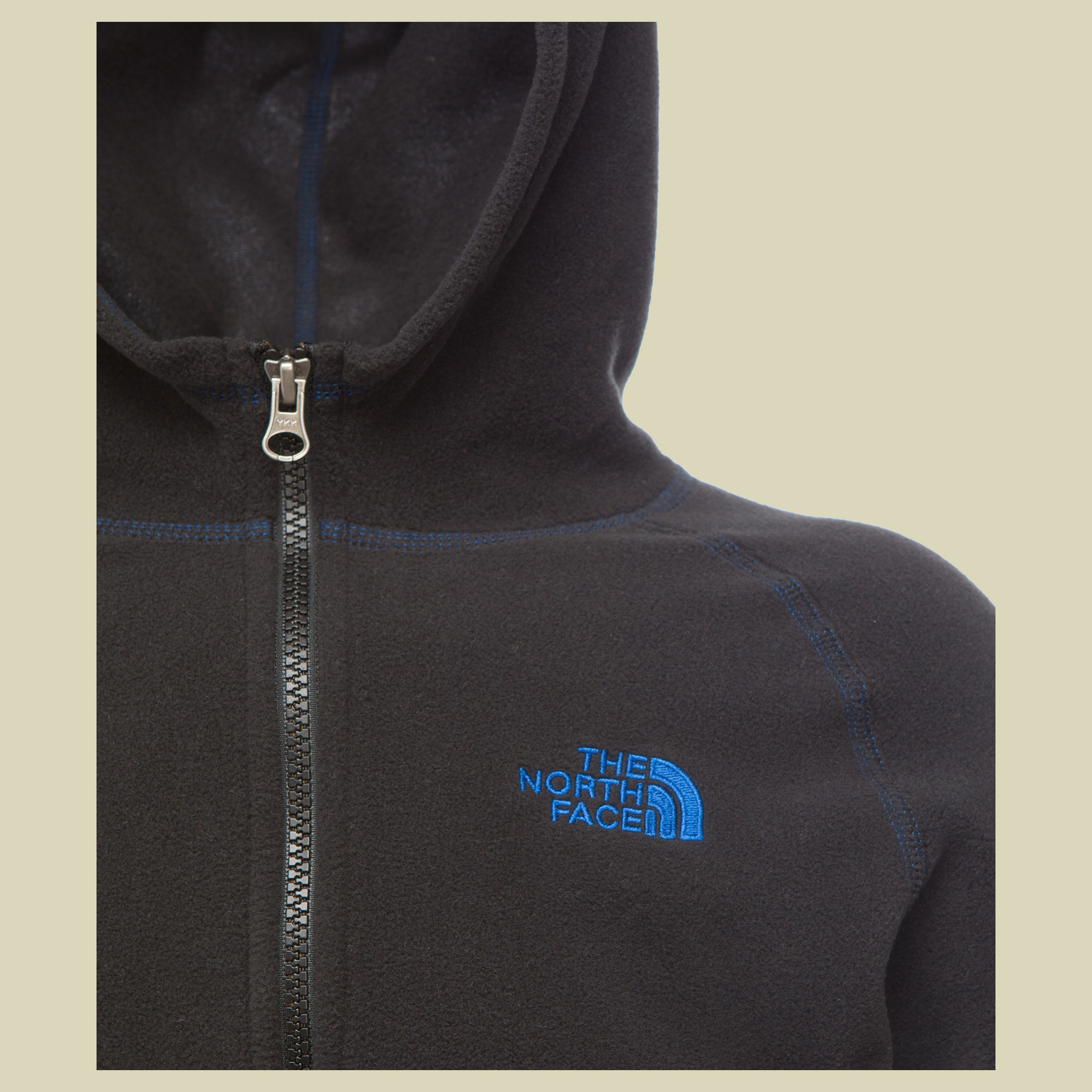 Boy's Glacier Full Zip Hoodie Größe S Farbe black-nautical blue