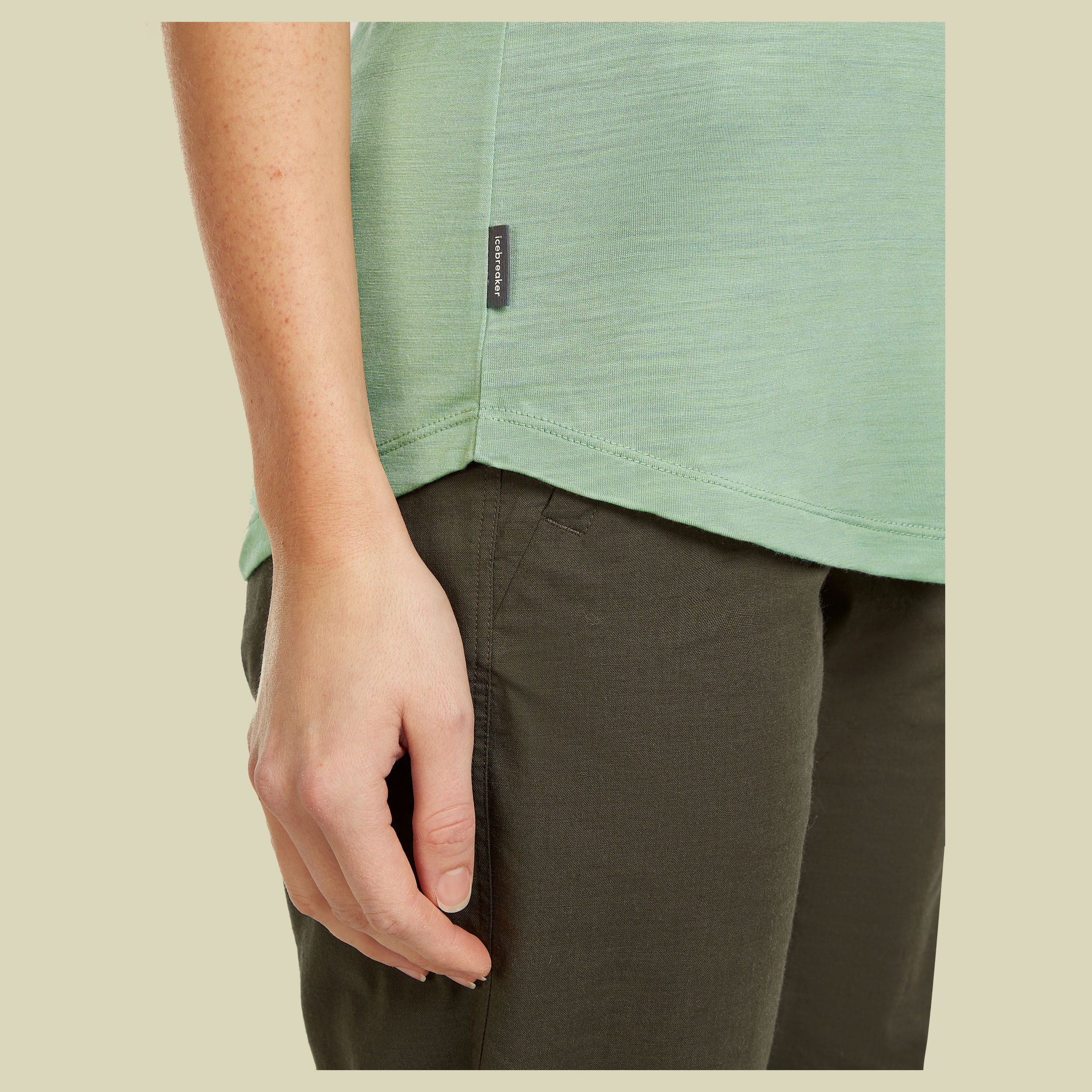 Merino 125 Cool-Lite Sphere III SS Tee Women seaglass XL