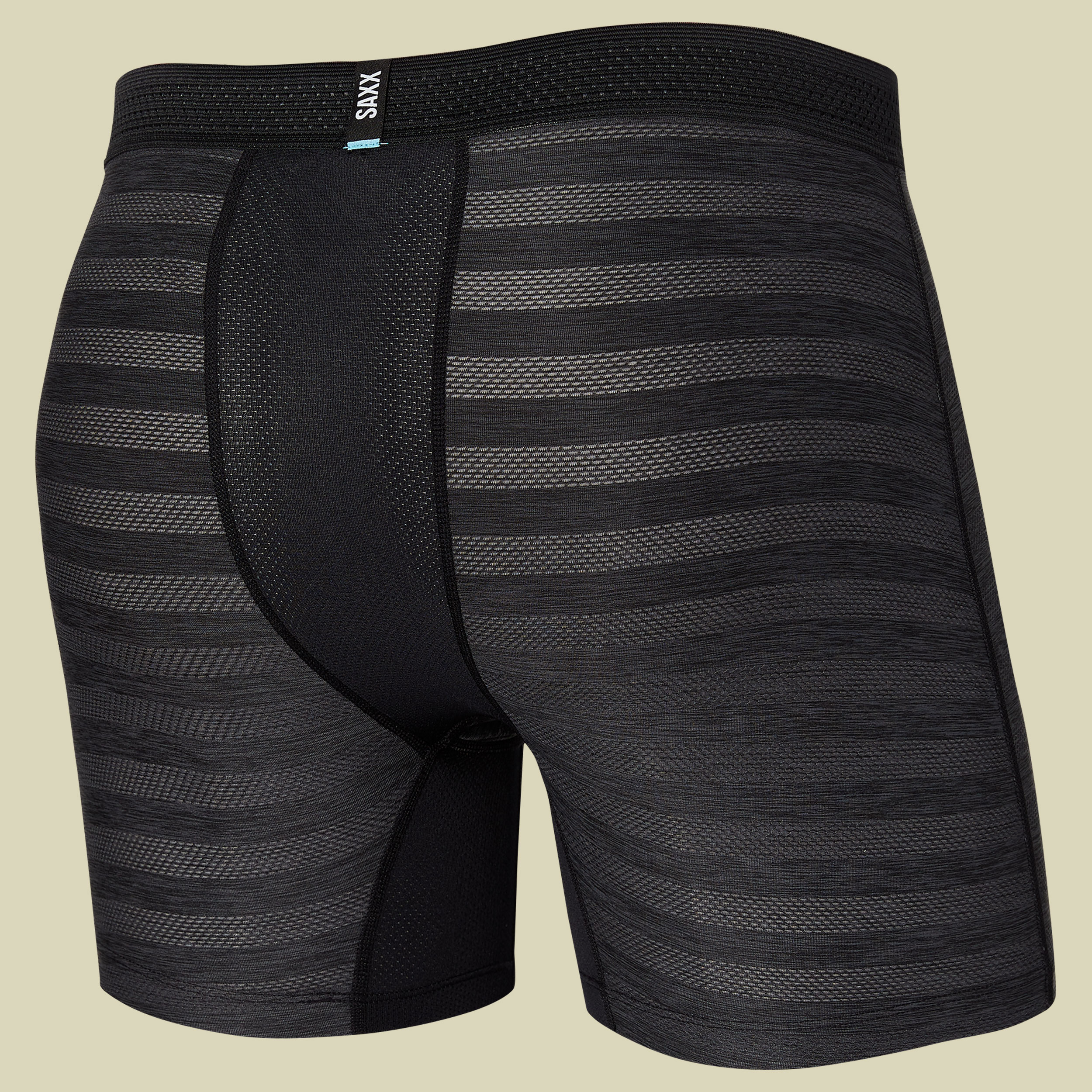 Droptemp Cooling  Mesh Boxer Brief Fly Größe M  Farbe black heather