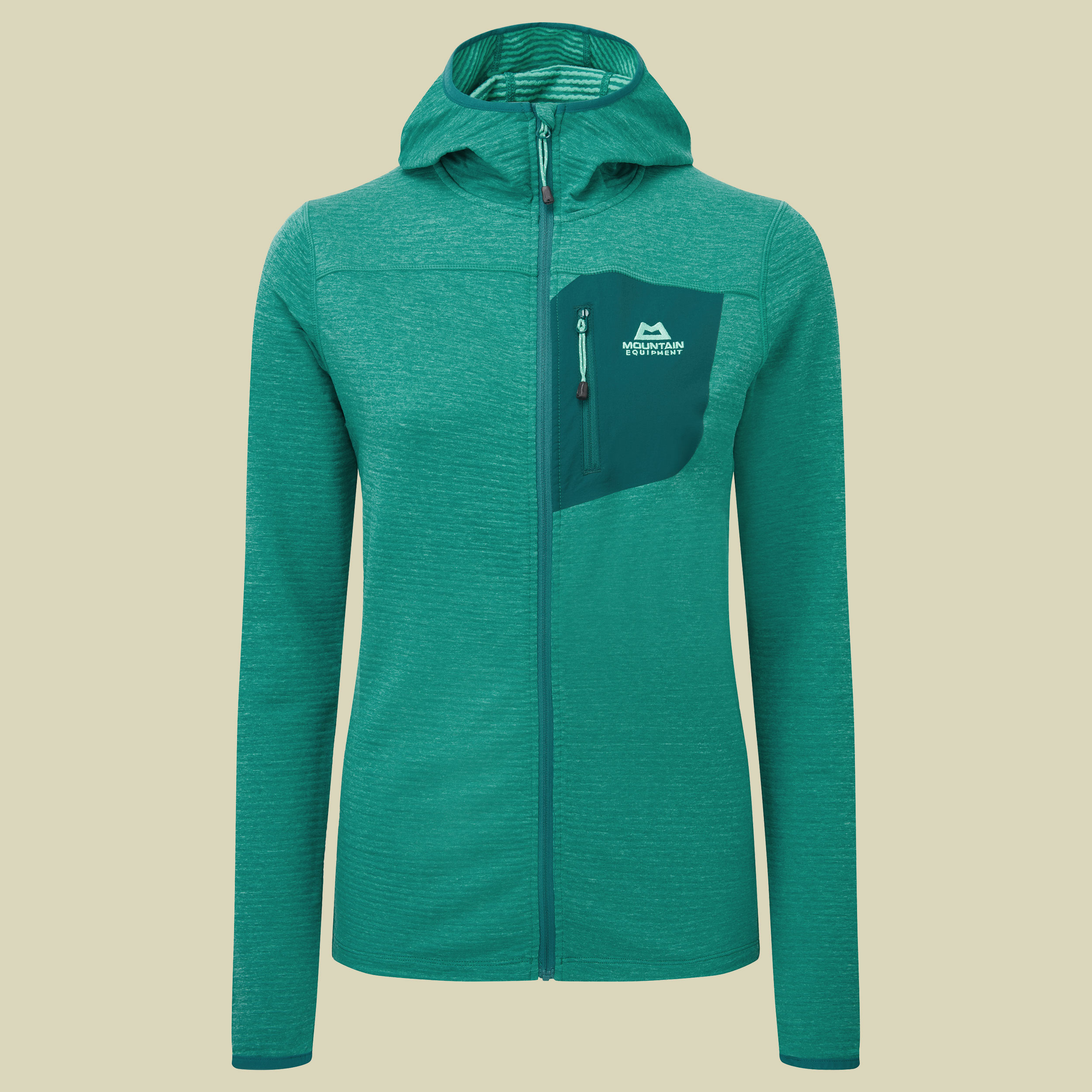 Lumiko Hooded Jacket Women Größe 38-40 (12) Farbe spruce/deep teal