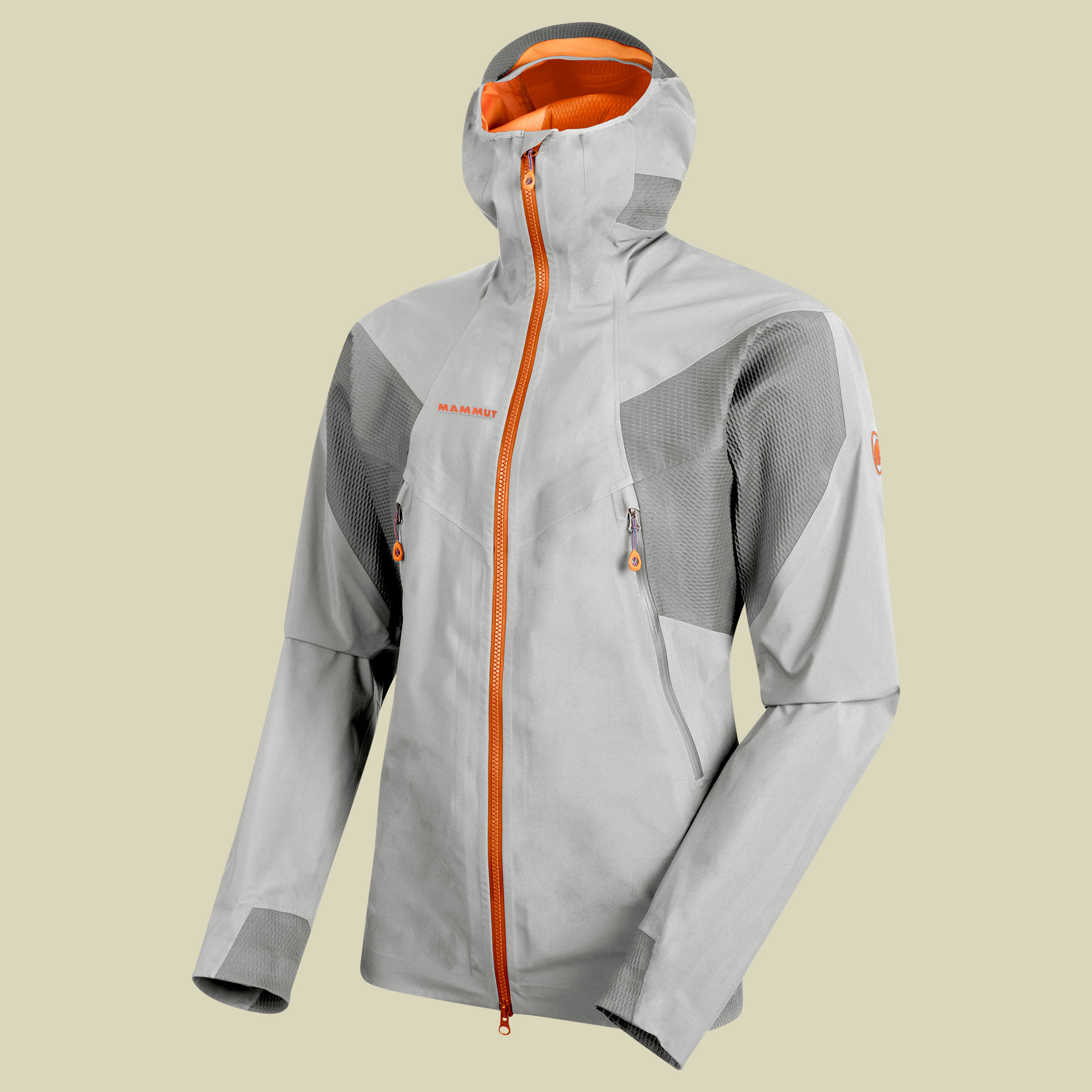 Nordwand HS Flex Hooded Jacket Men  Größe XL Farbe marble-granit