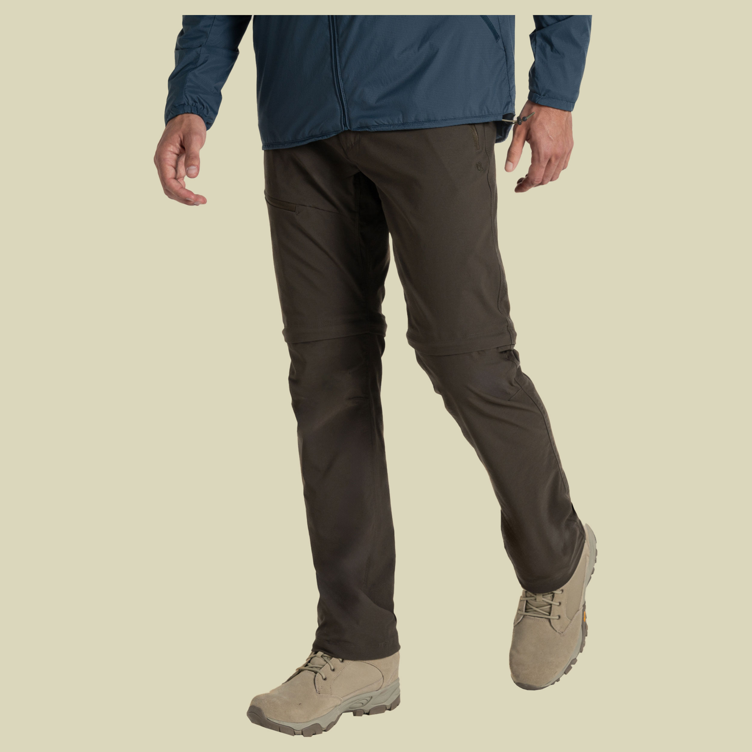 NosiLife Pro Convertible Trousers III Men braun II 56 - woodland green (40'')