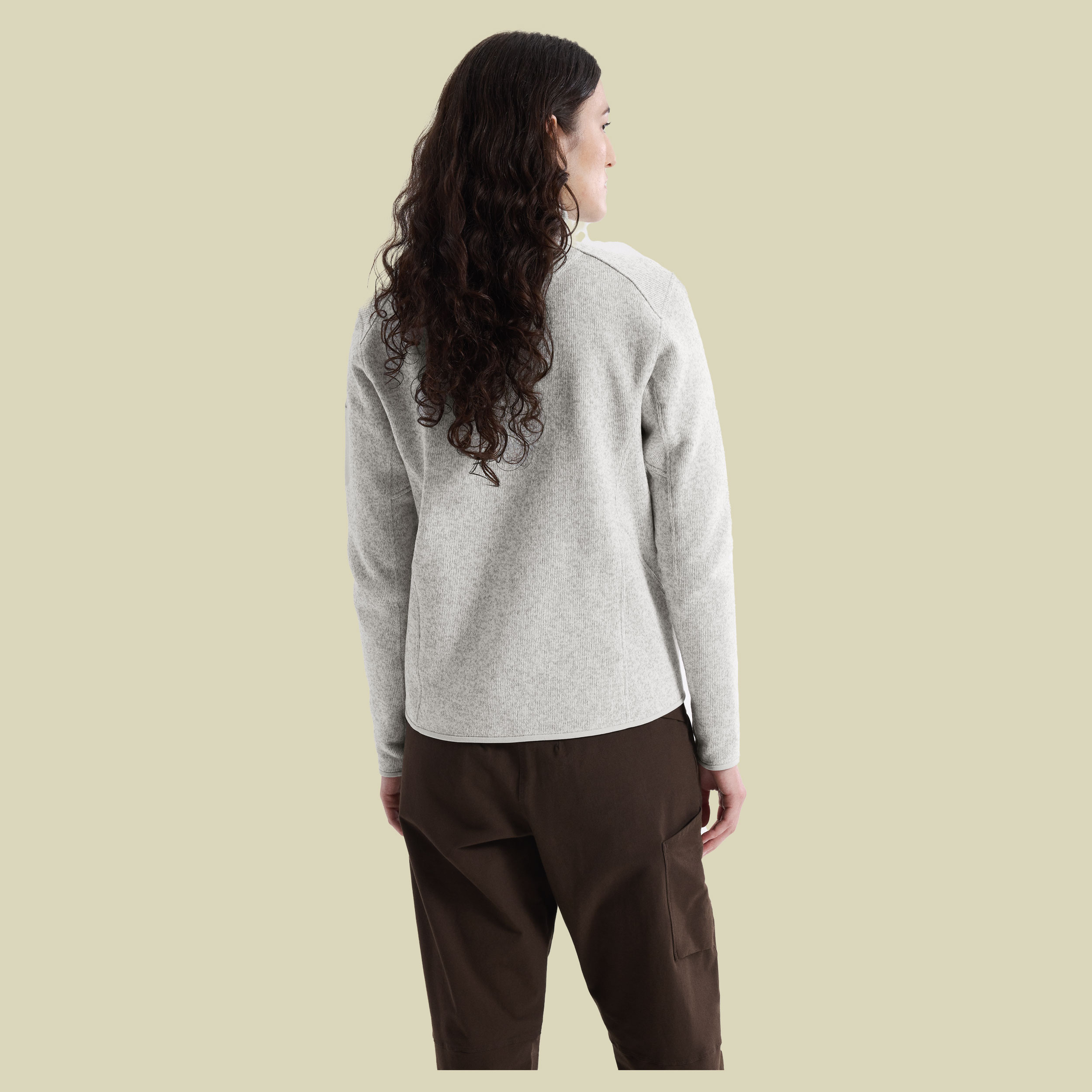 Covert Cardigan Women M grau - atmos heather