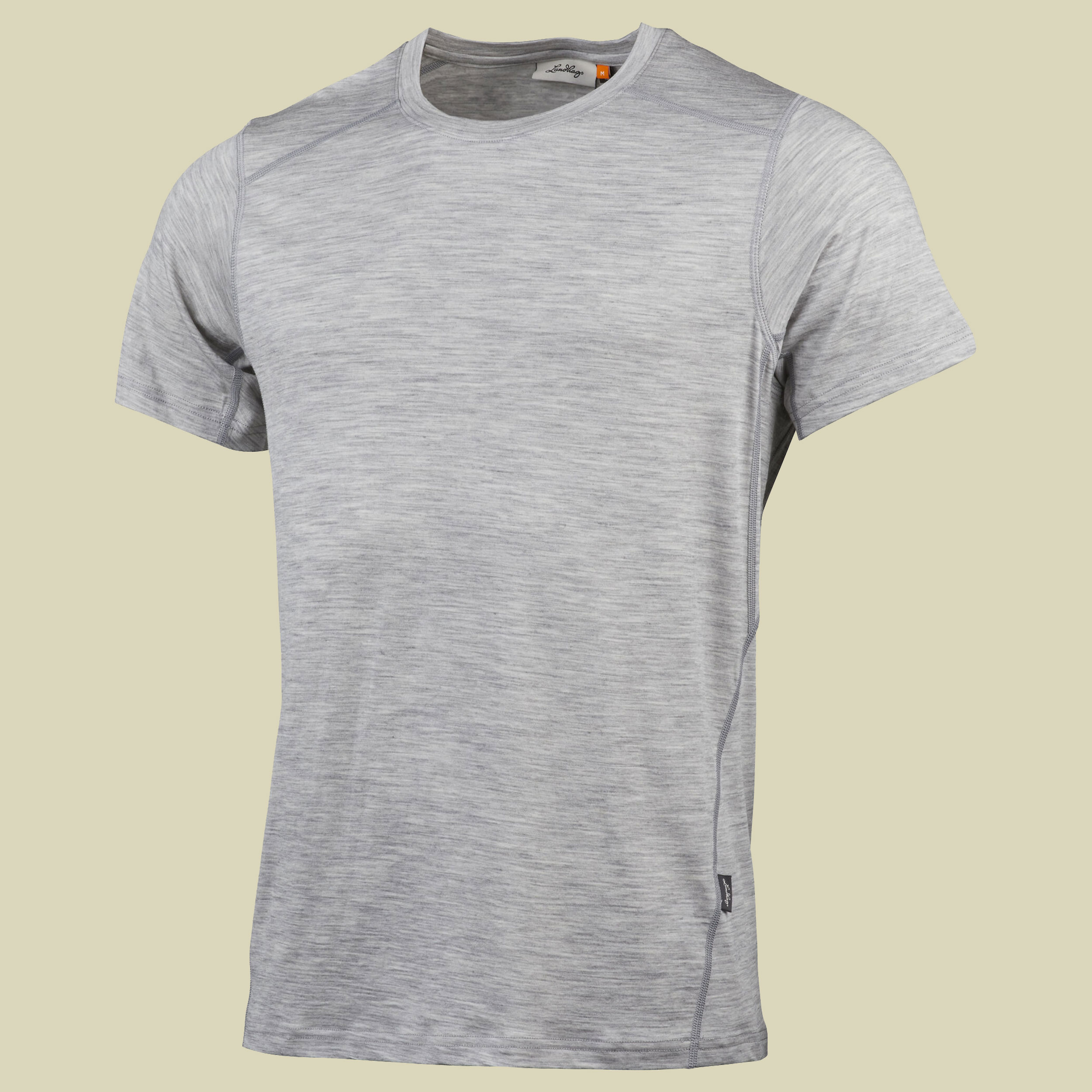 Gimmer Merino LT Tee Men XXL - Farbe light grey